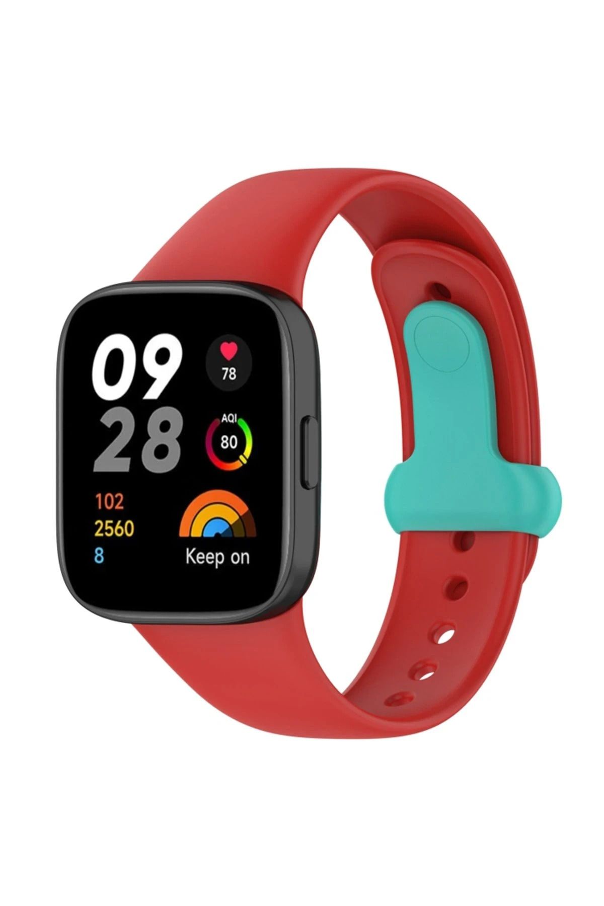 NewFace Xiaomi Redmi Watch 3 Origin Silikon Kordon - Kırmızı BSTMY
