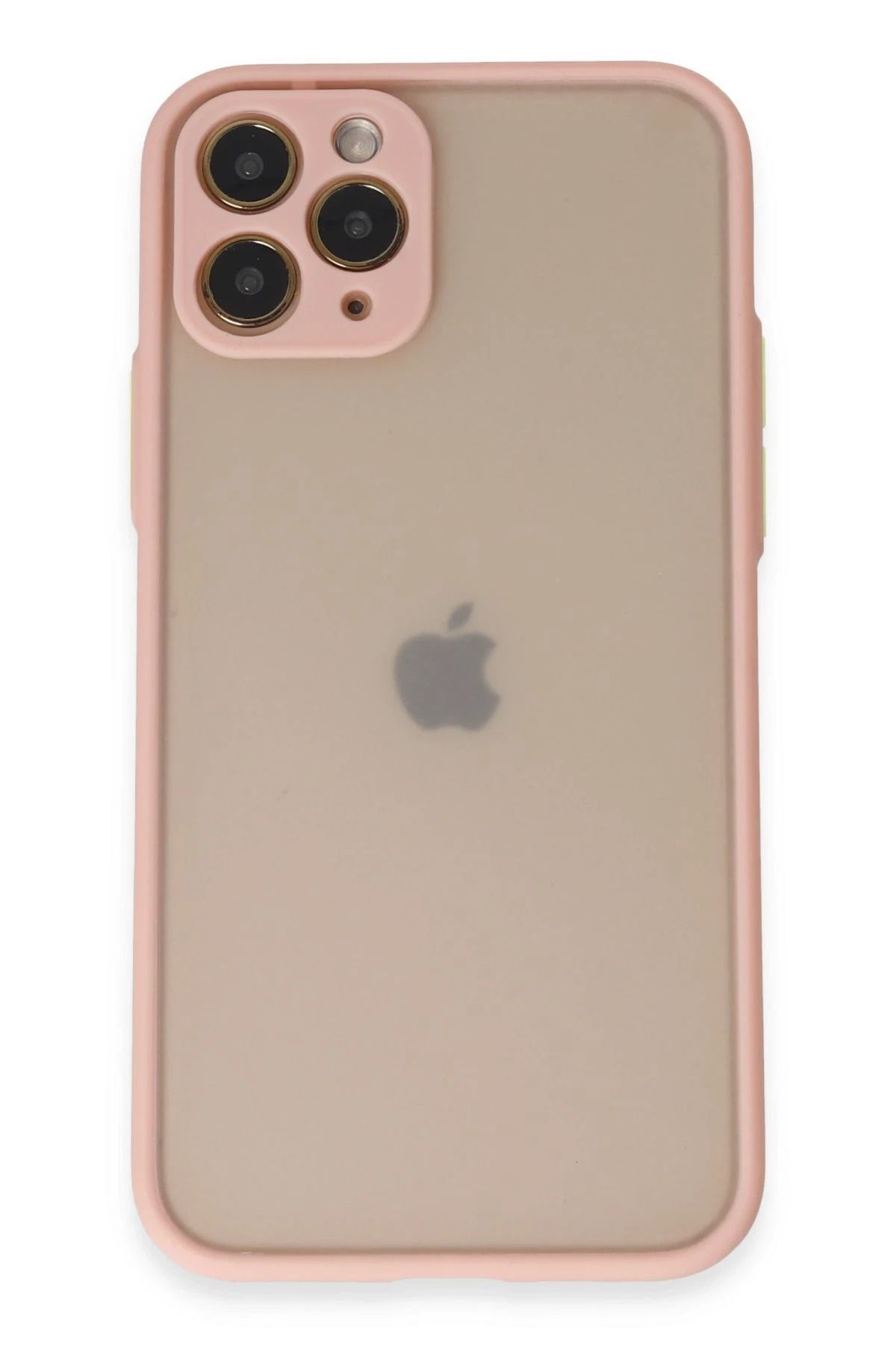 NewFace iPhone 11 Pro Kılıf Montreal Silikon Kapak - Pembe INSLM