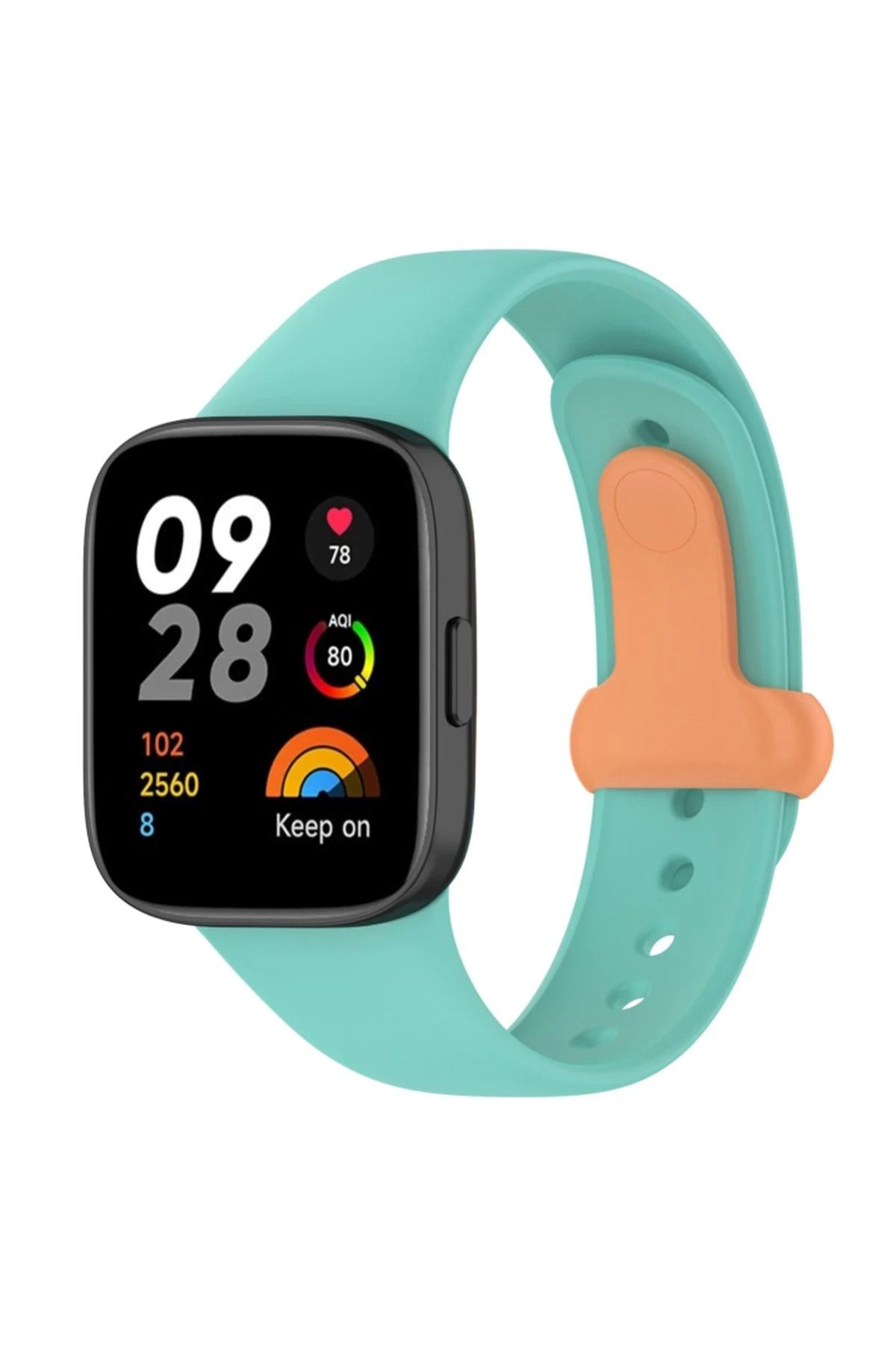 NewFace Xiaomi Redmi Watch 3 Origin Silikon Kordon - Turkuaz BSTMY
