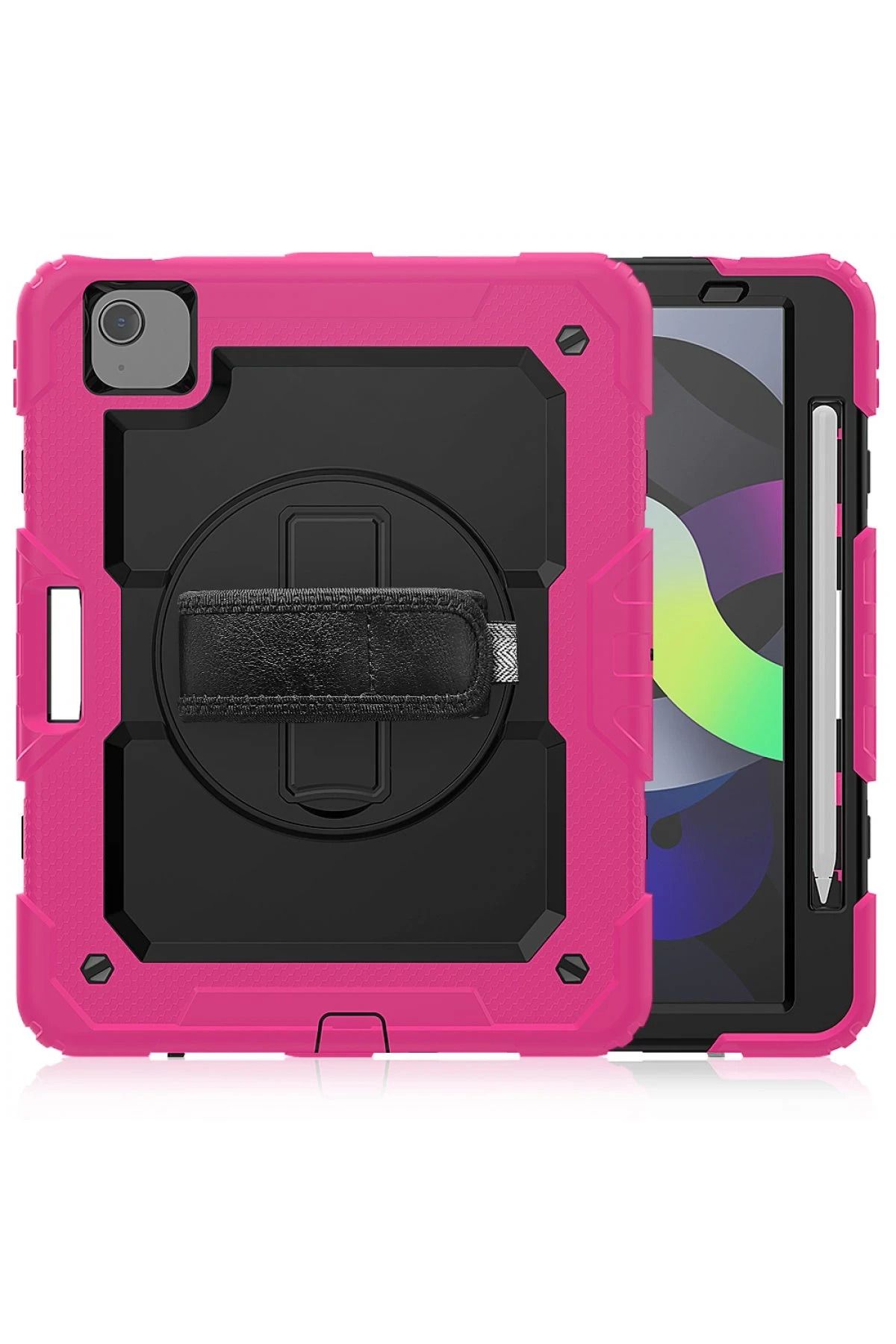 NewFace iPad Pro 11 (2020) Kılıf Pars Tablet Kapak - Pembe YNSMR