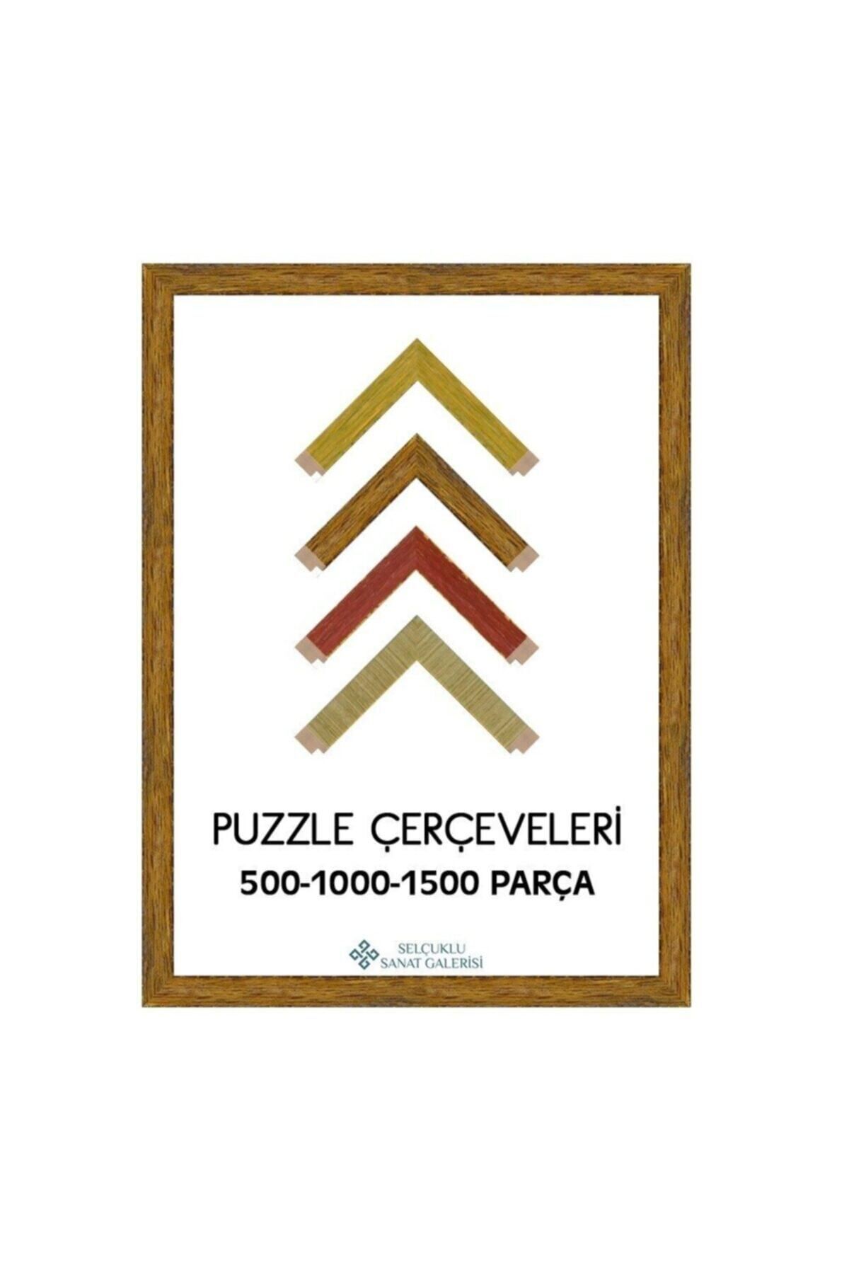 AS TİCARET Puzzle Çerçevesi Eskitme 30 mm 34x48 500'luk Kahverengi