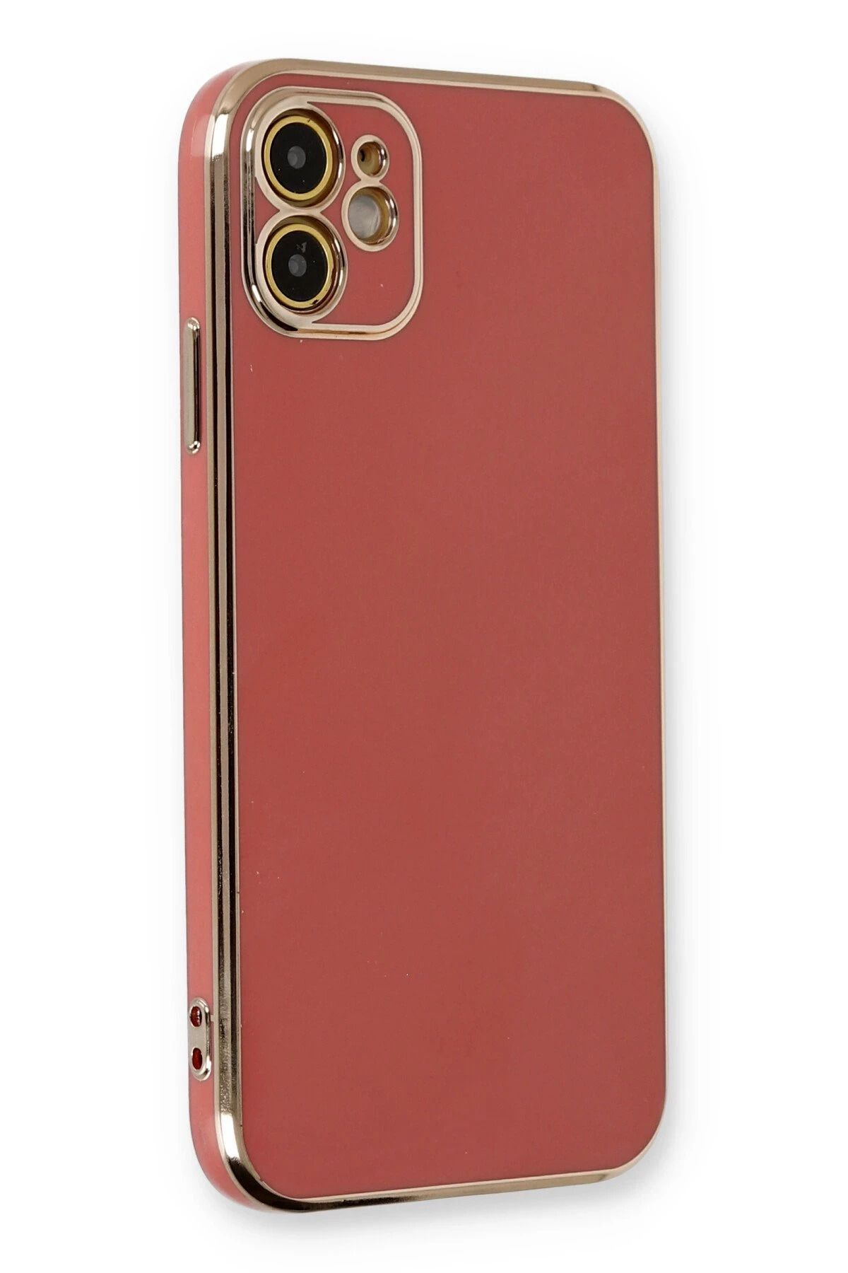 NewFace iPhone 11 Kılıf Volet Silikon - Kırmızı FLKRY
