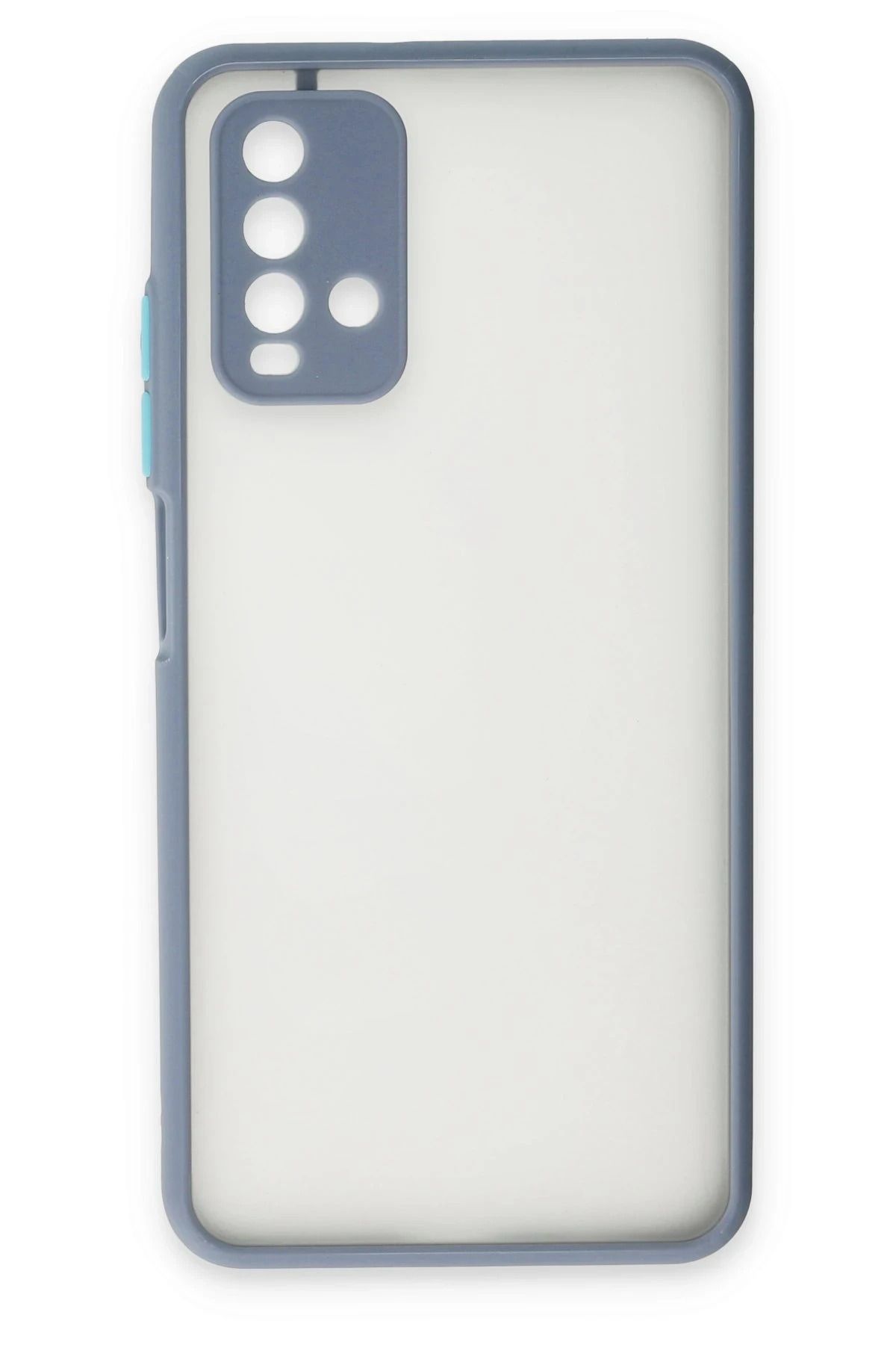 NewFace Xiaomi Redmi 9T Kılıf Montreal Silikon Kapak - Gri FERRG