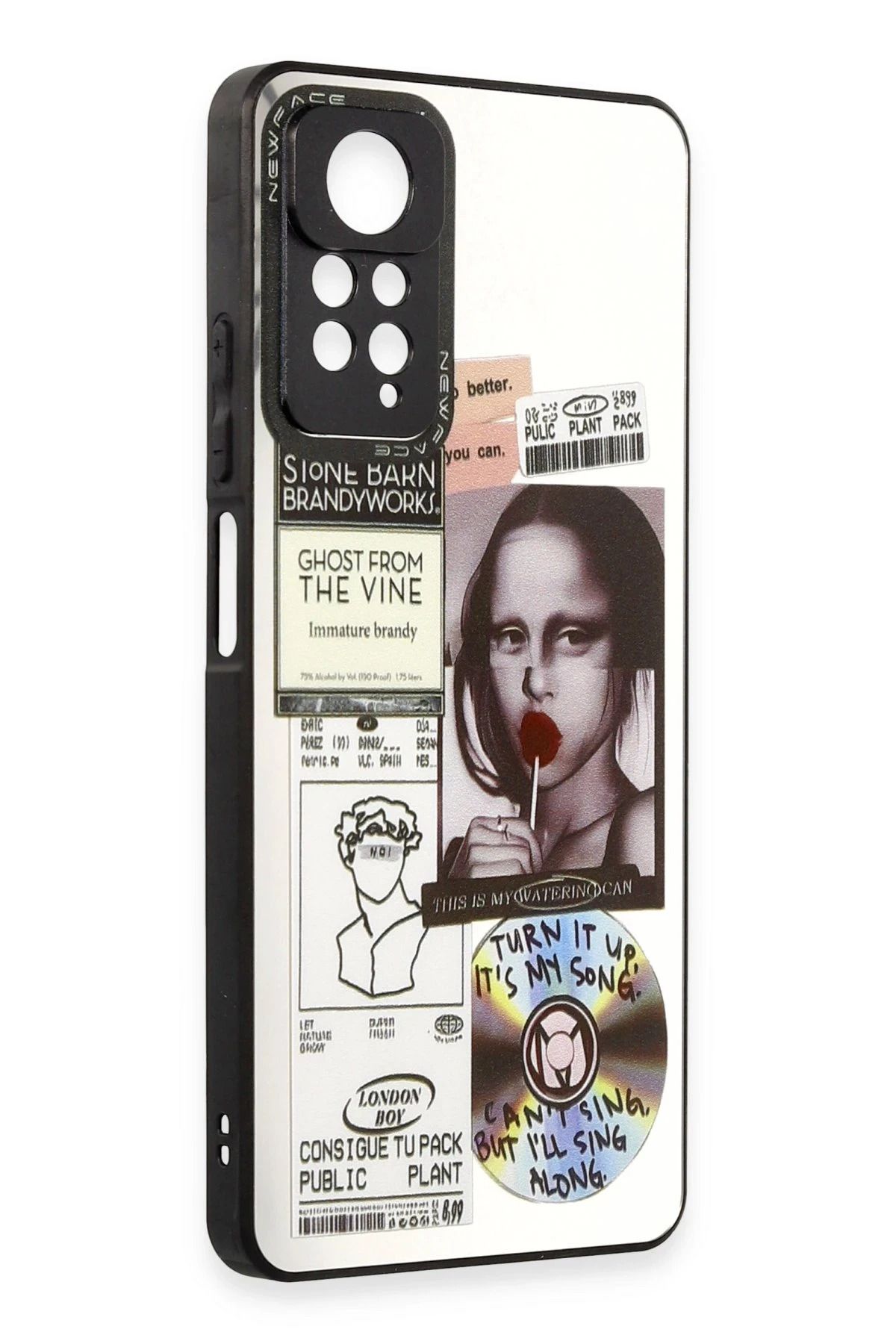 NewFace Xiaomi Redmi Note 11 Pro Kılıf Mirror Desenli Kapak - Mirror - 2 JOJUA