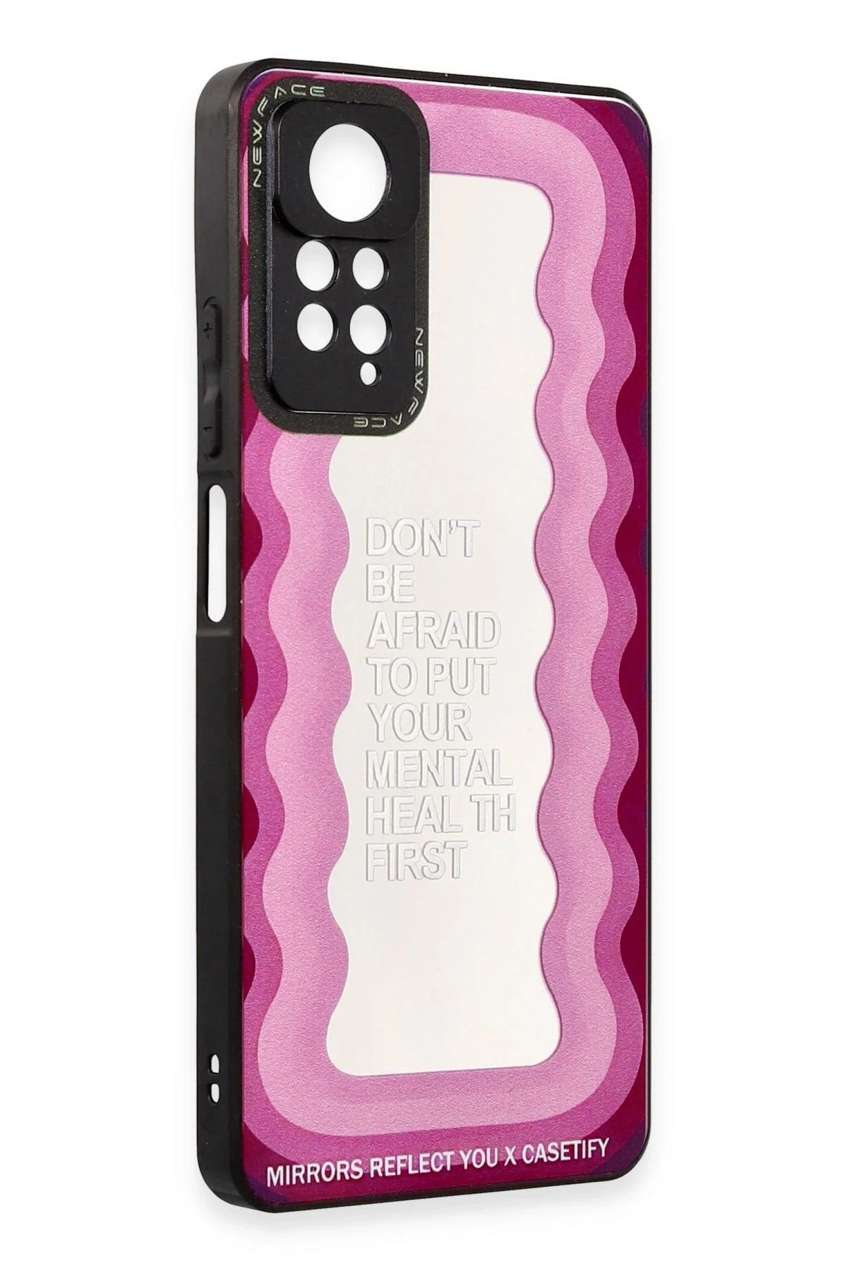 NewFace Xiaomi Redmi Note 11 Pro Kılıf Mirror Desenli Kapak - Mirror - 11 YNSMR