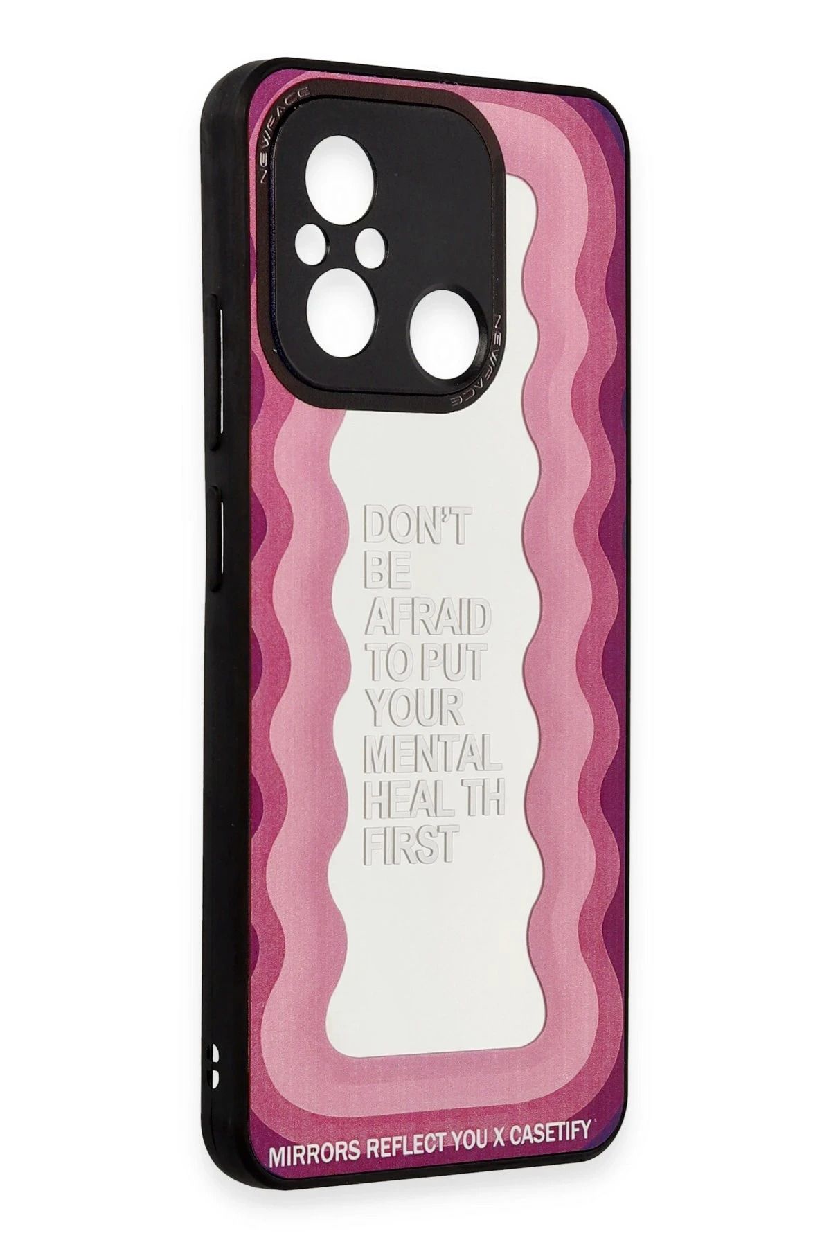NewFace Xiaomi Redmi 12C Kılıf Mirror Desenli Kapak - Mirror - 11 FLKRY