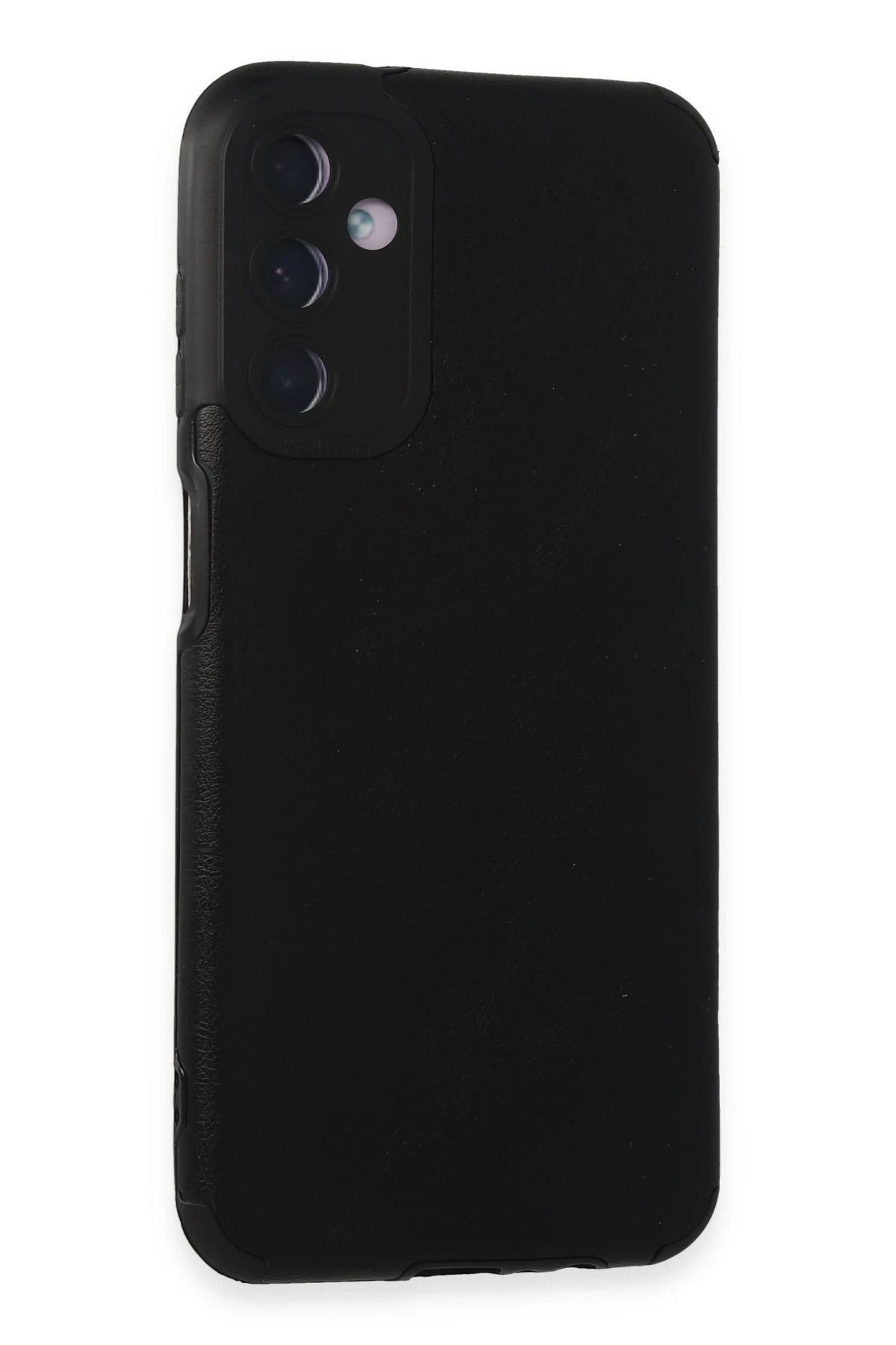 NewFace Samsung Galaxy M14 5G Kılıf Loop Deri Silikon - Siyah NRMSA