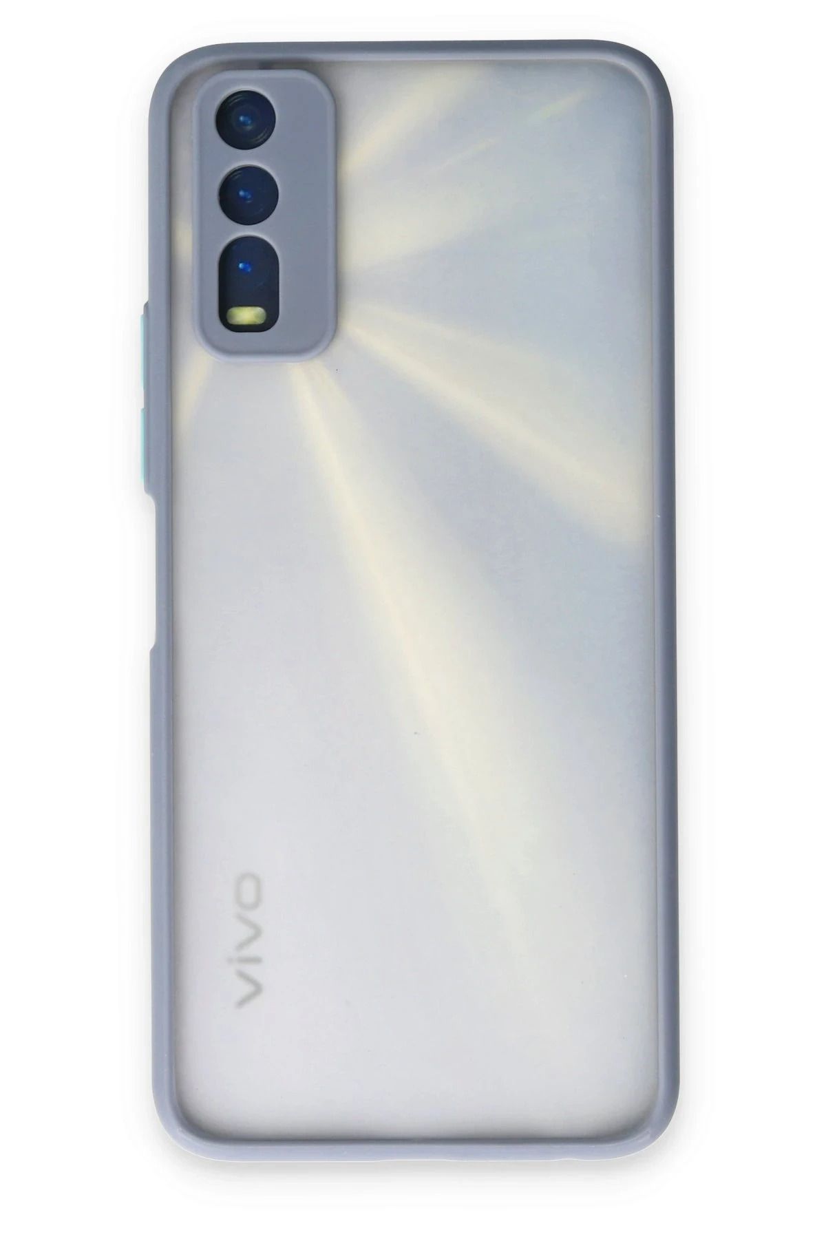 NewFace Vivo Y11S Kılıf Montreal Silikon Kapak - Gri YNSMR