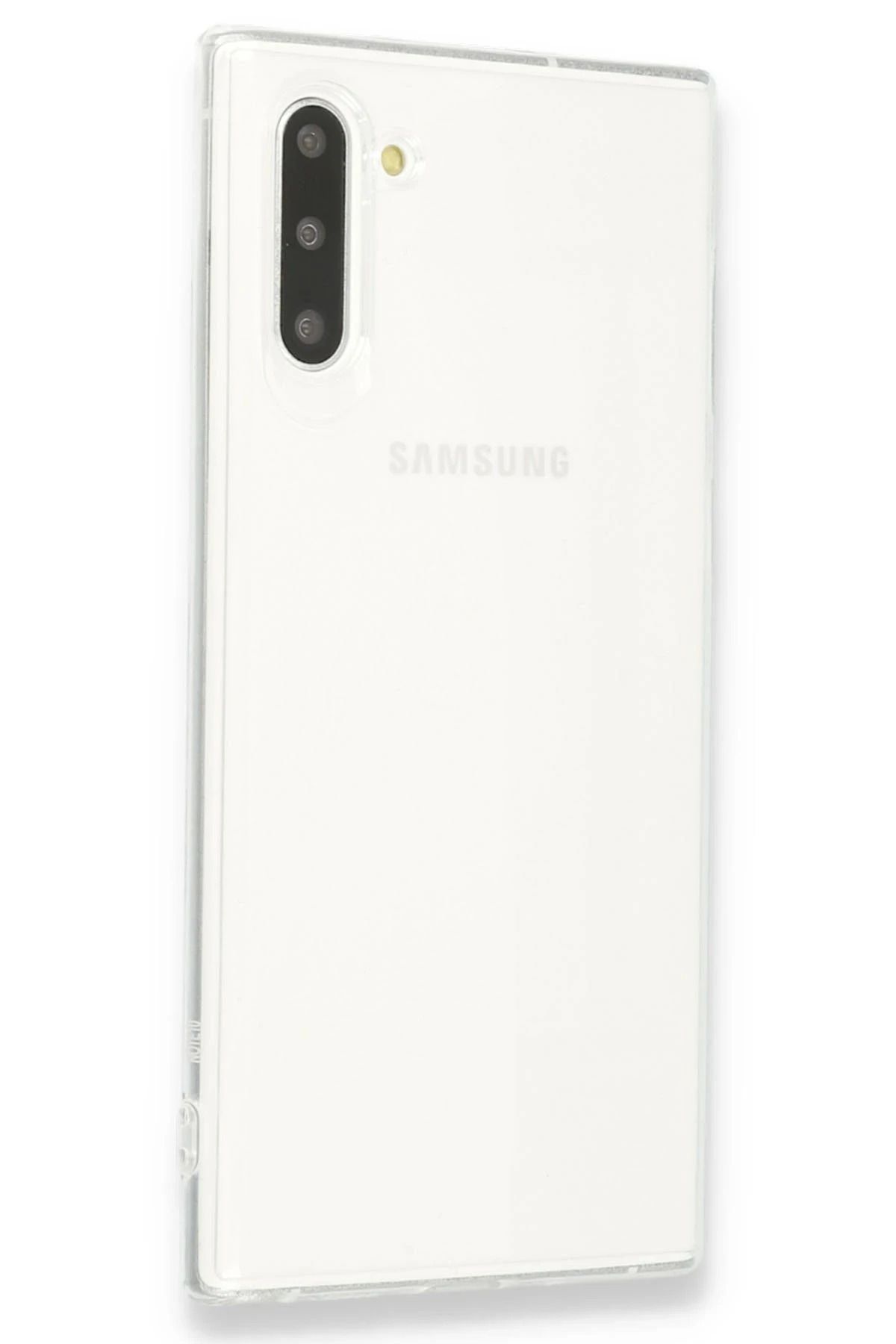 NewFace Samsung Galaxy Note 10 Kılıf Lüx Şeffaf Silikon INSLM