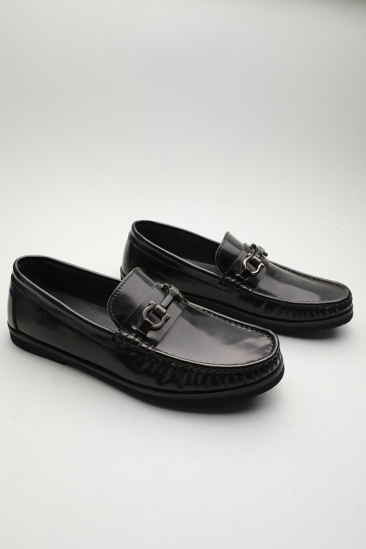 Gondol Erkek Hakiki Deri Klasik Loafer Lacivert 41 ttx.601111