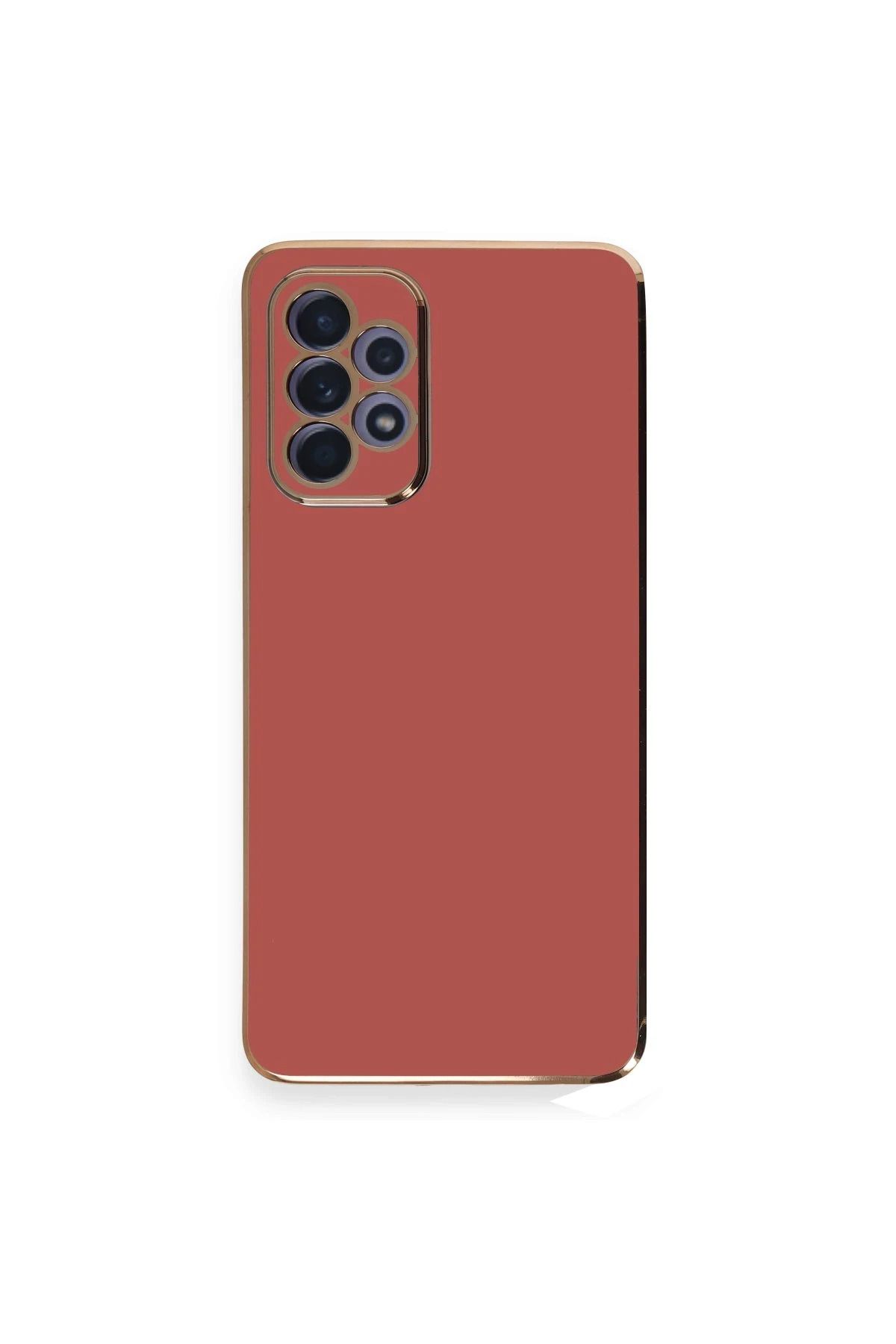 NewFace Samsung Galaxy A52 Kılıf Volet Silikon - Kırmızı JOJUA