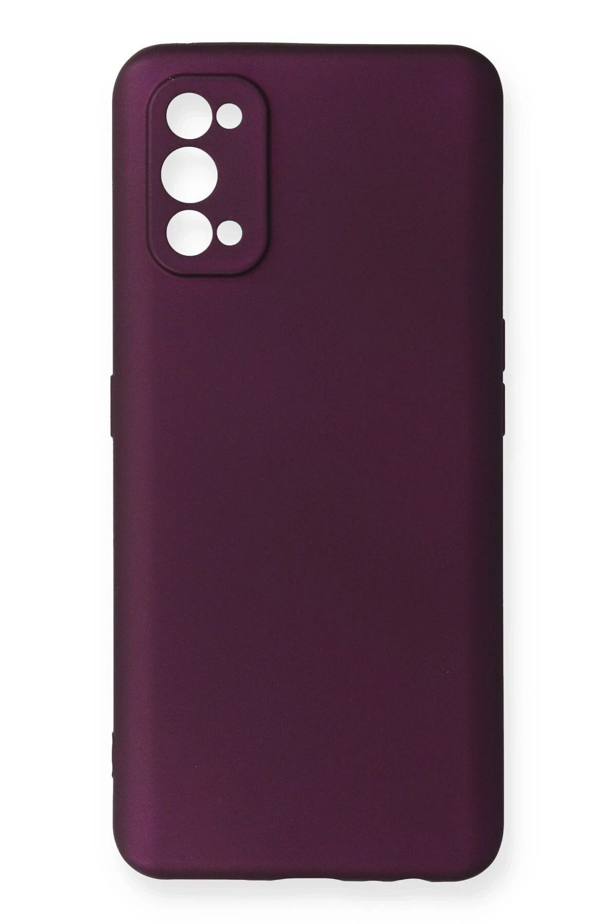 NewFace Realme 7 Pro Kılıf First Silikon - Mürdüm BSTMY