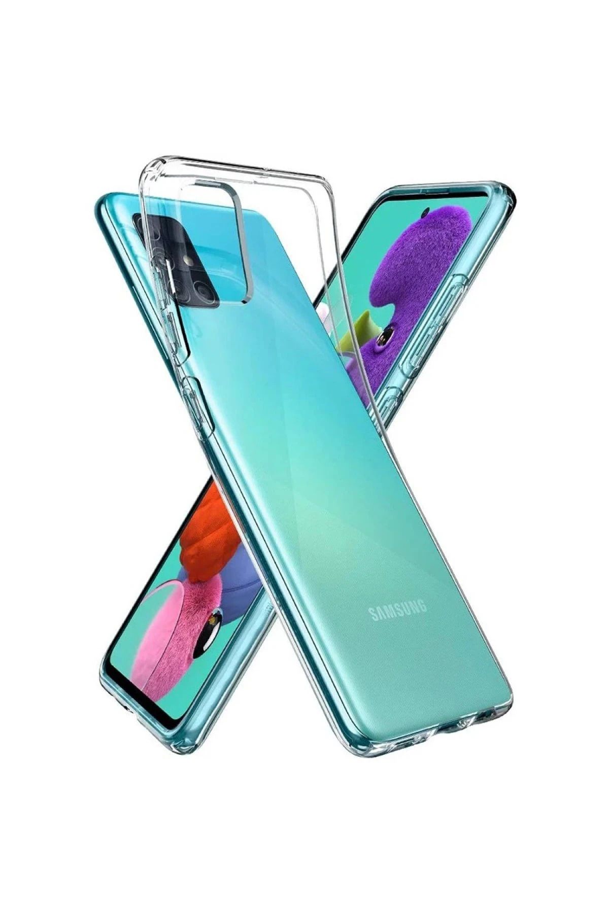 NewFace Samsung Galaxy A03S Kılıf Lüx Şeffaf Silikon JOJUA