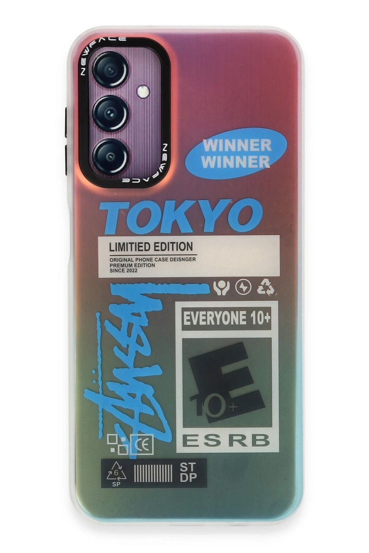 NewFace Samsung Galaxy A24 4G Kılıf Estoril Desenli Kapak - Estoril - 1 FERRG