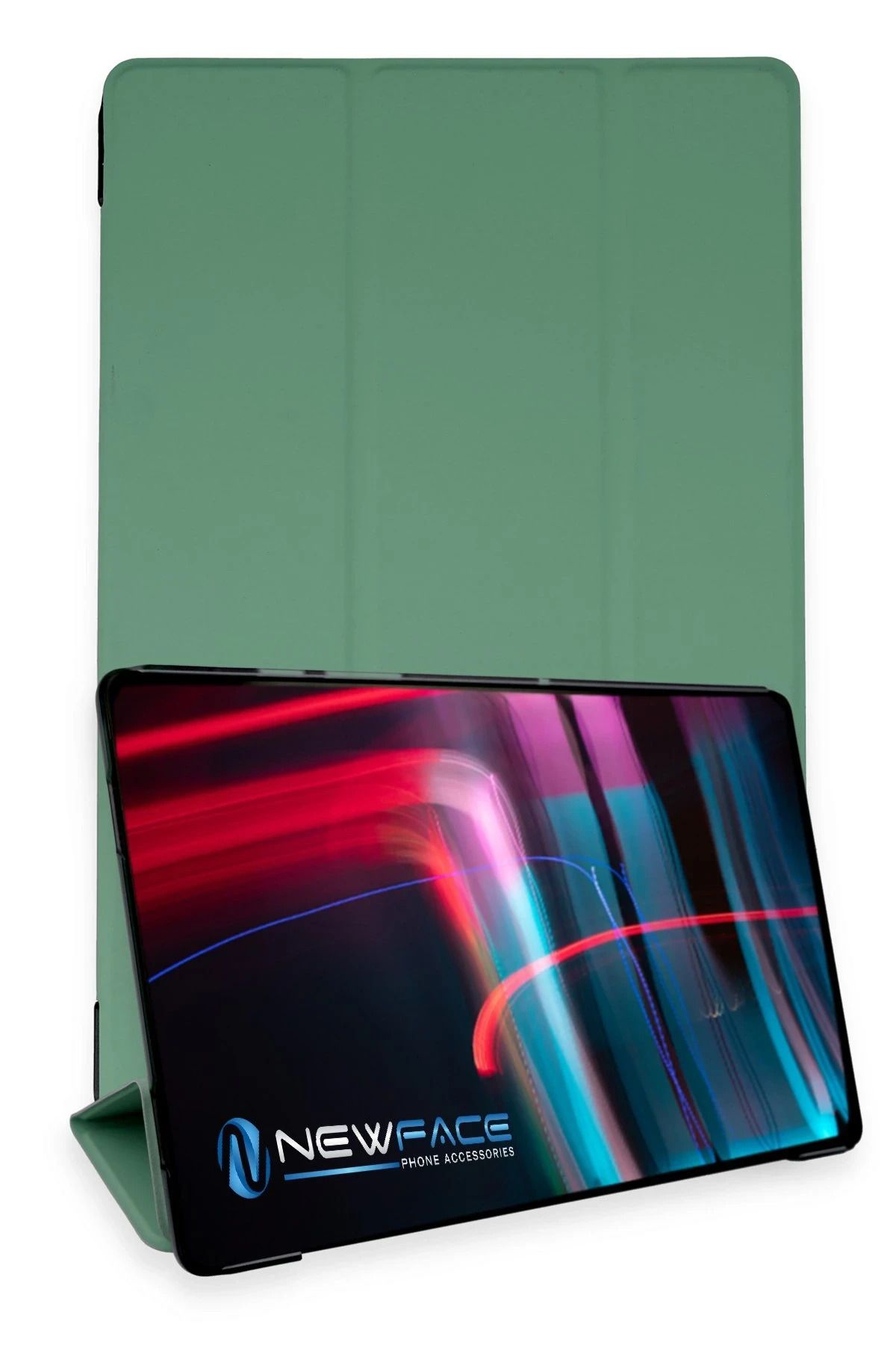 NewFace iPad Pro 11 (2021) Kılıf Tablet Smart Kılıf - Koyu Yeşil INSLM