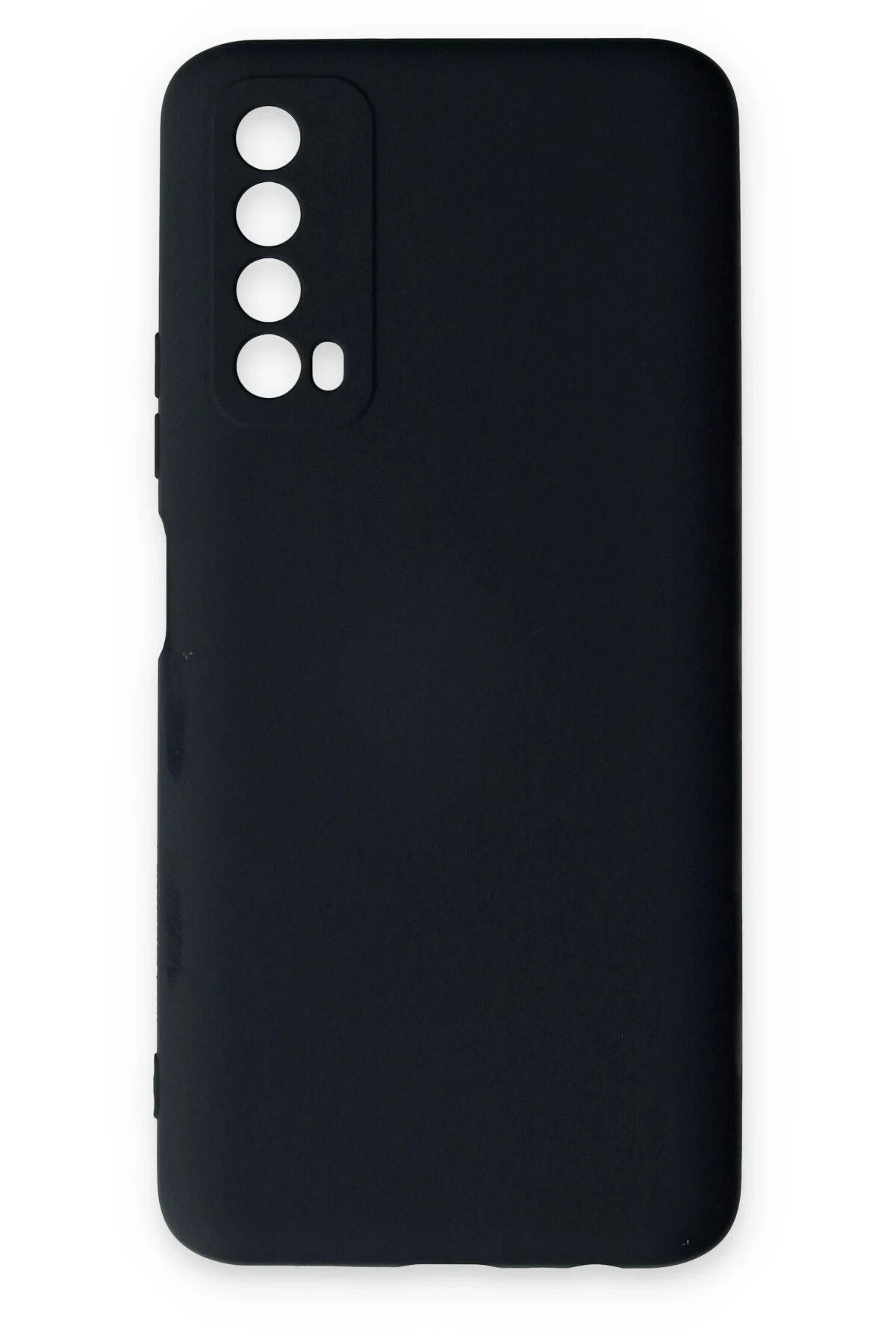 NewFace Huawei P Smart 2021 Kılıf Nano içi Kadife Silikon - Lacivert HNZRN uyumlu