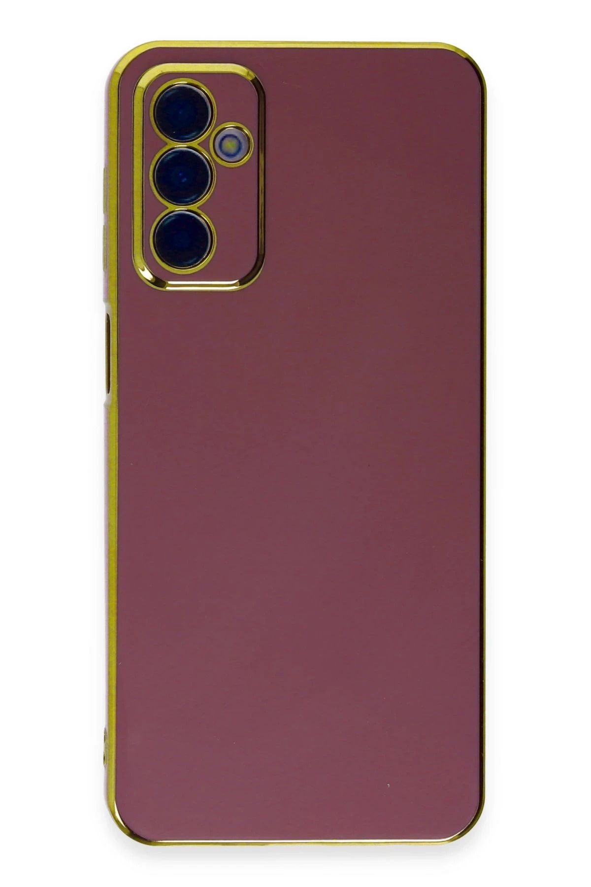 NewFace Samsung Galaxy A04S Kılıf Volet Silikon - Kırmızı JOJUA