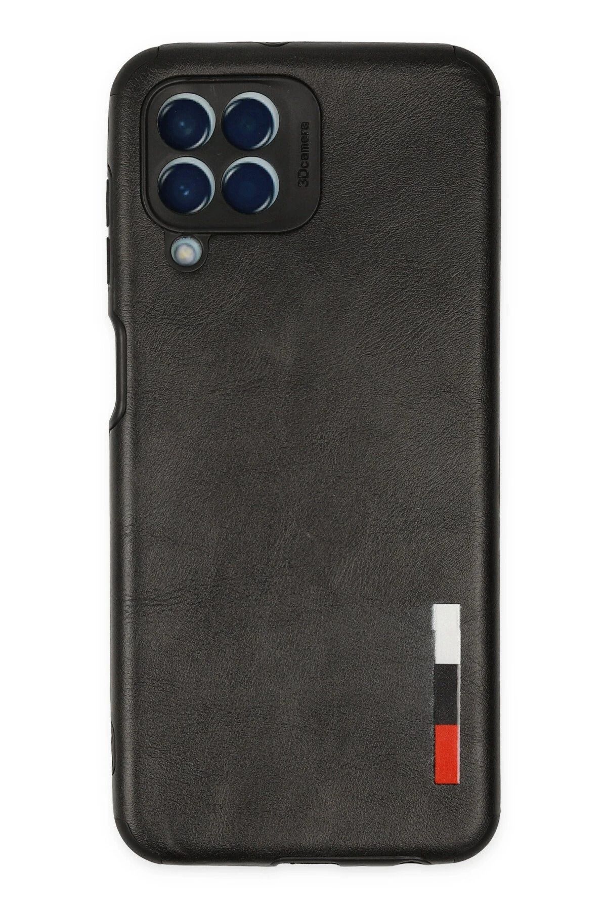 NewFace Samsung Galaxy M33 Kılıf Loop Deri Silikon - Siyah JOJUA