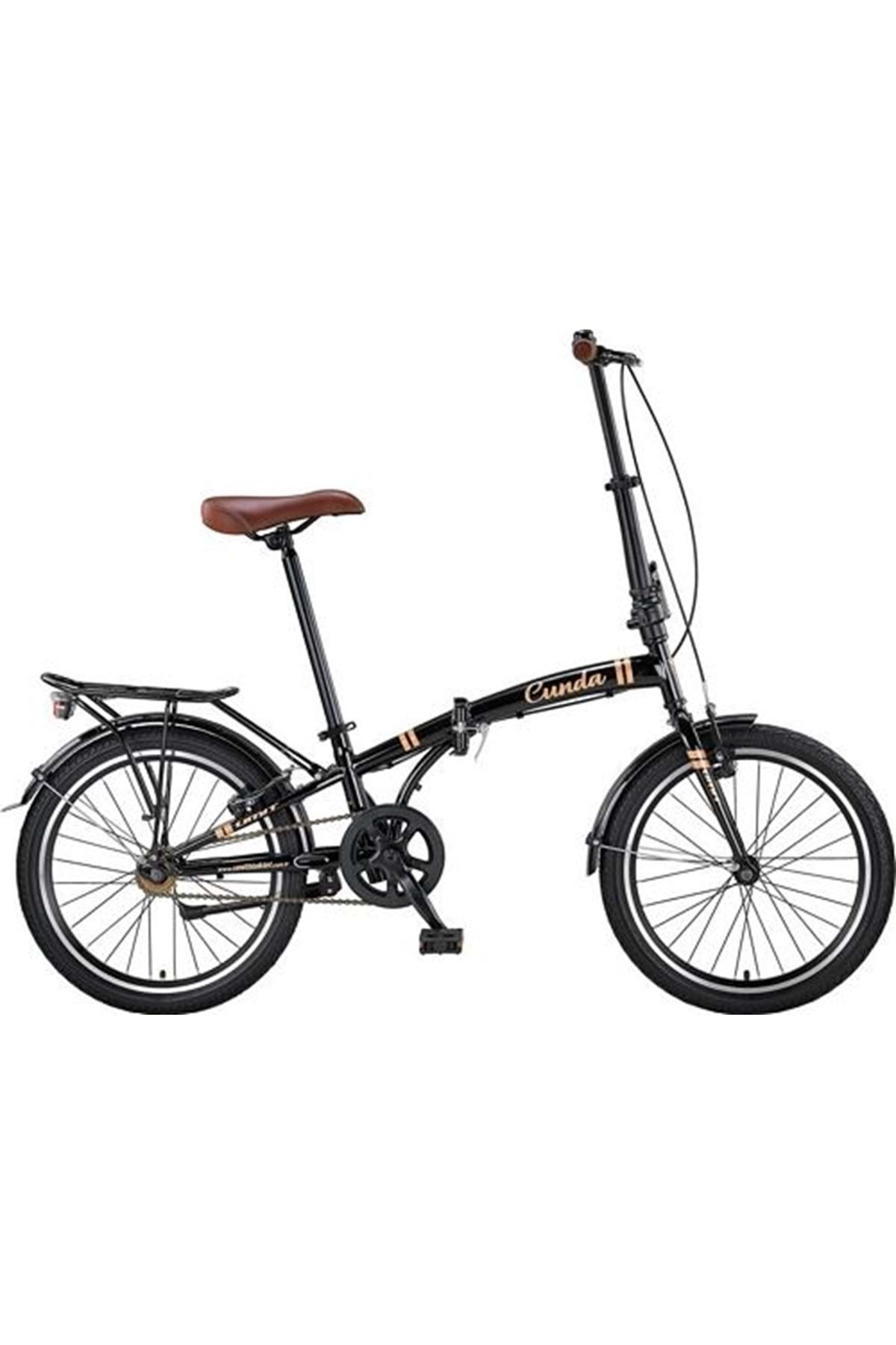 Ümit 2034 20 CUNDA FOLDING 6S ÜMİT BİSİKLET (SİYAH GOLD)