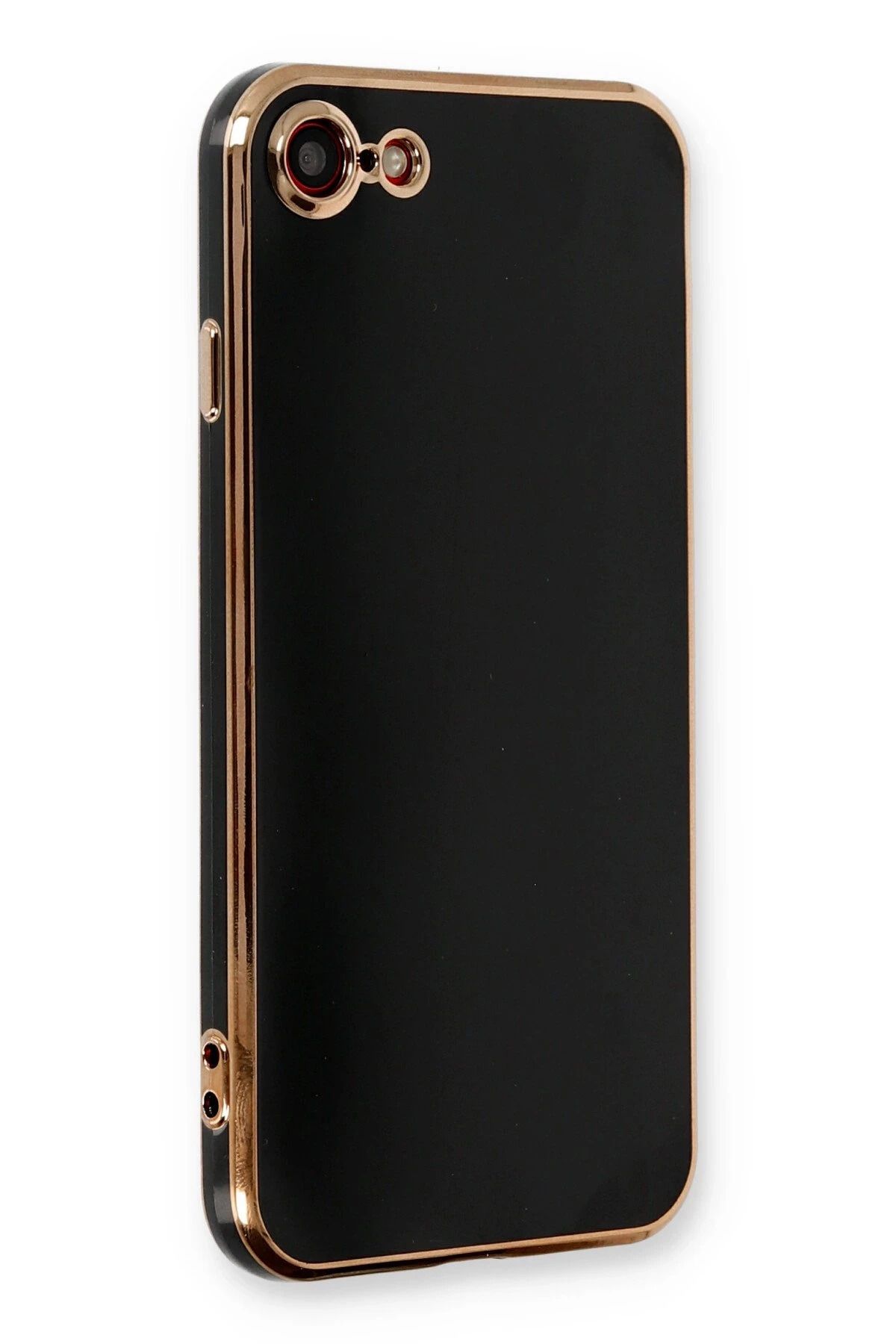 NewFace iPhone 7 Kılıf Volet Silikon - Siyah DPMAH