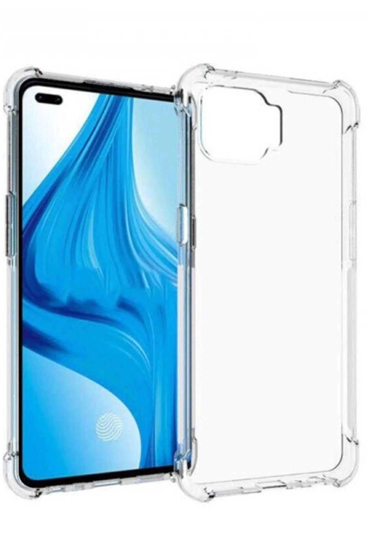 NewFace Reno 4 Lite Kılıf Olex Tpu Silikon - Şeffaf FERRG