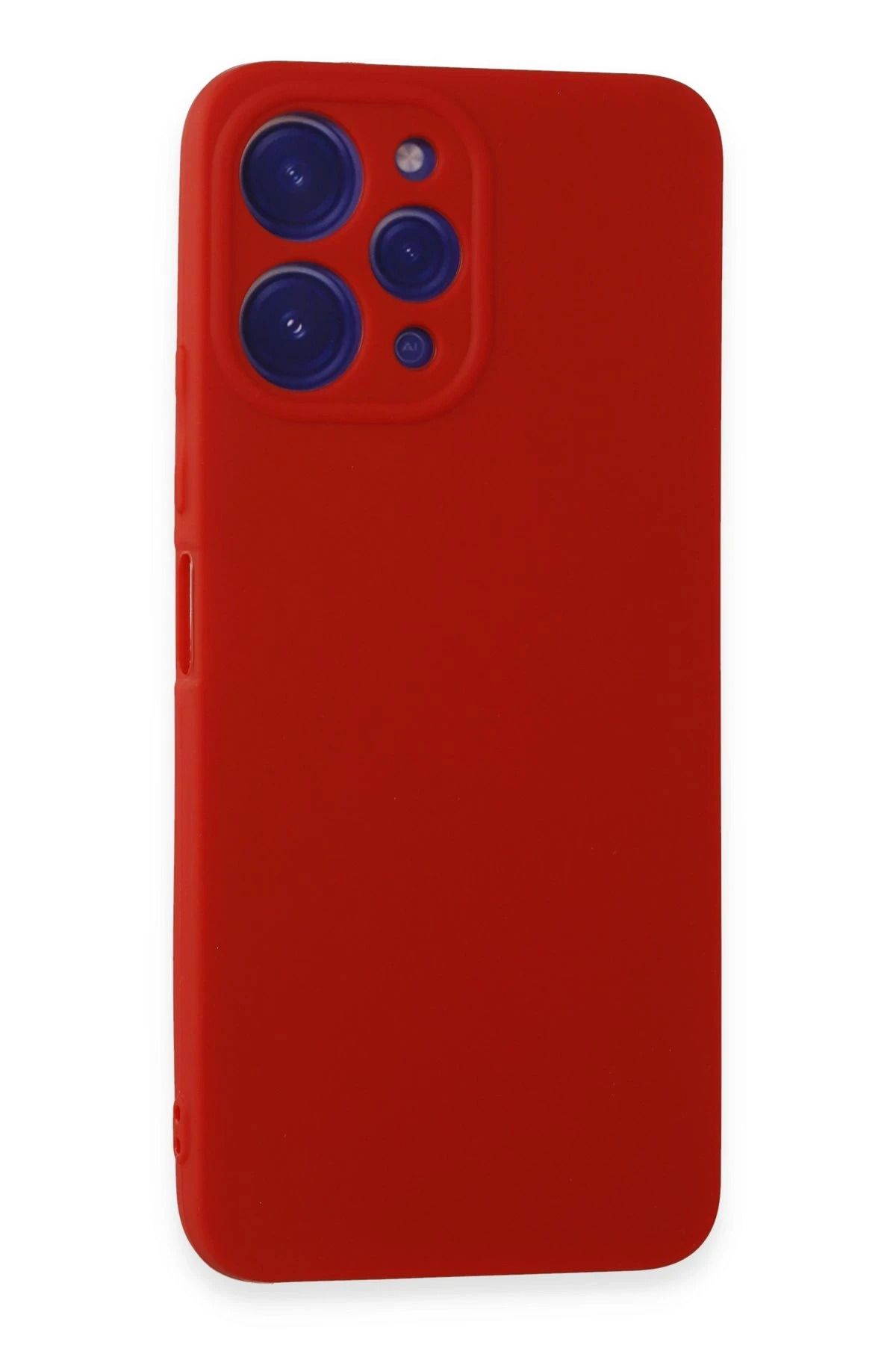 NewFace Xiaomi Redmi 12 Kılıf First Silikon - Kırmızı JOJUA