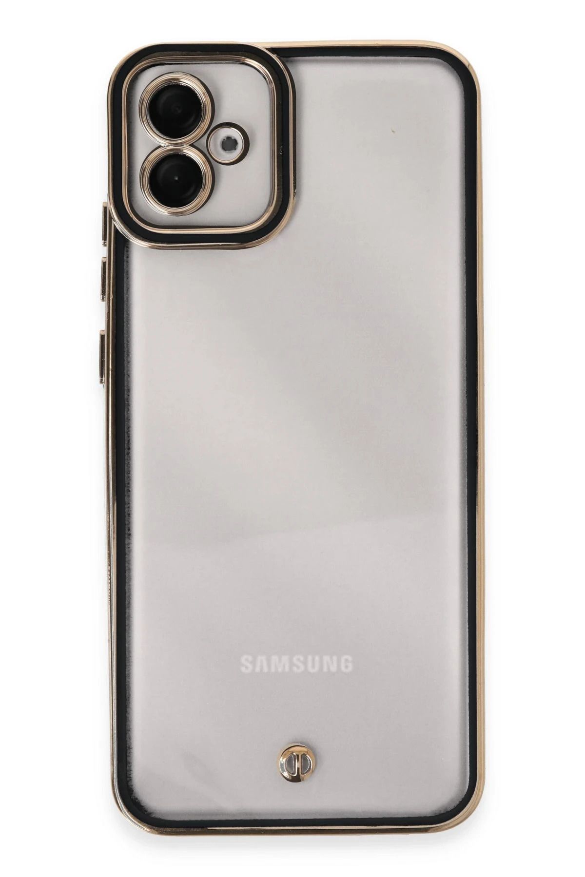 NewFace Samsung Galaxy A04E Kılıf Liva Lens Silikon - Siyah NRMSA