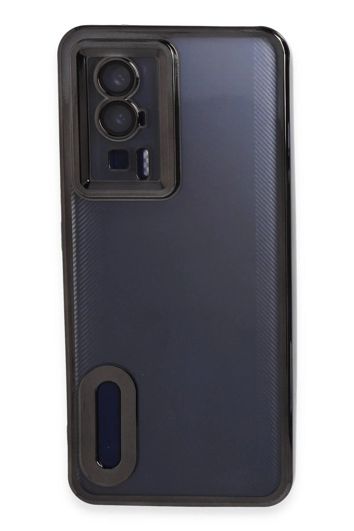 NewFace Xiaomi Poco F5 Pro Kılıf Slot Silikon - Siyah JOJUA