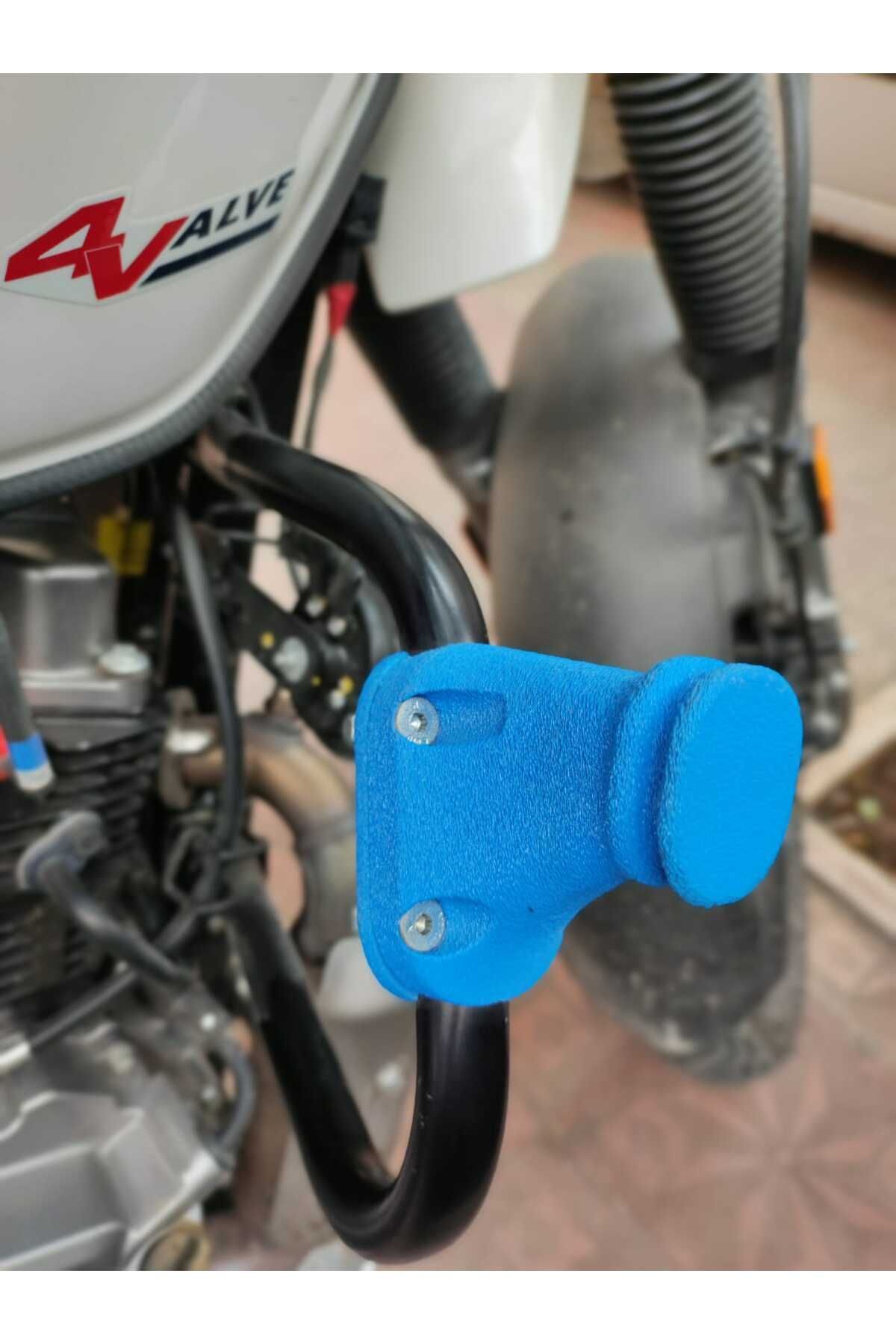 YDSilikon hero pulse 200cc koruma demiri takozu mavi takım