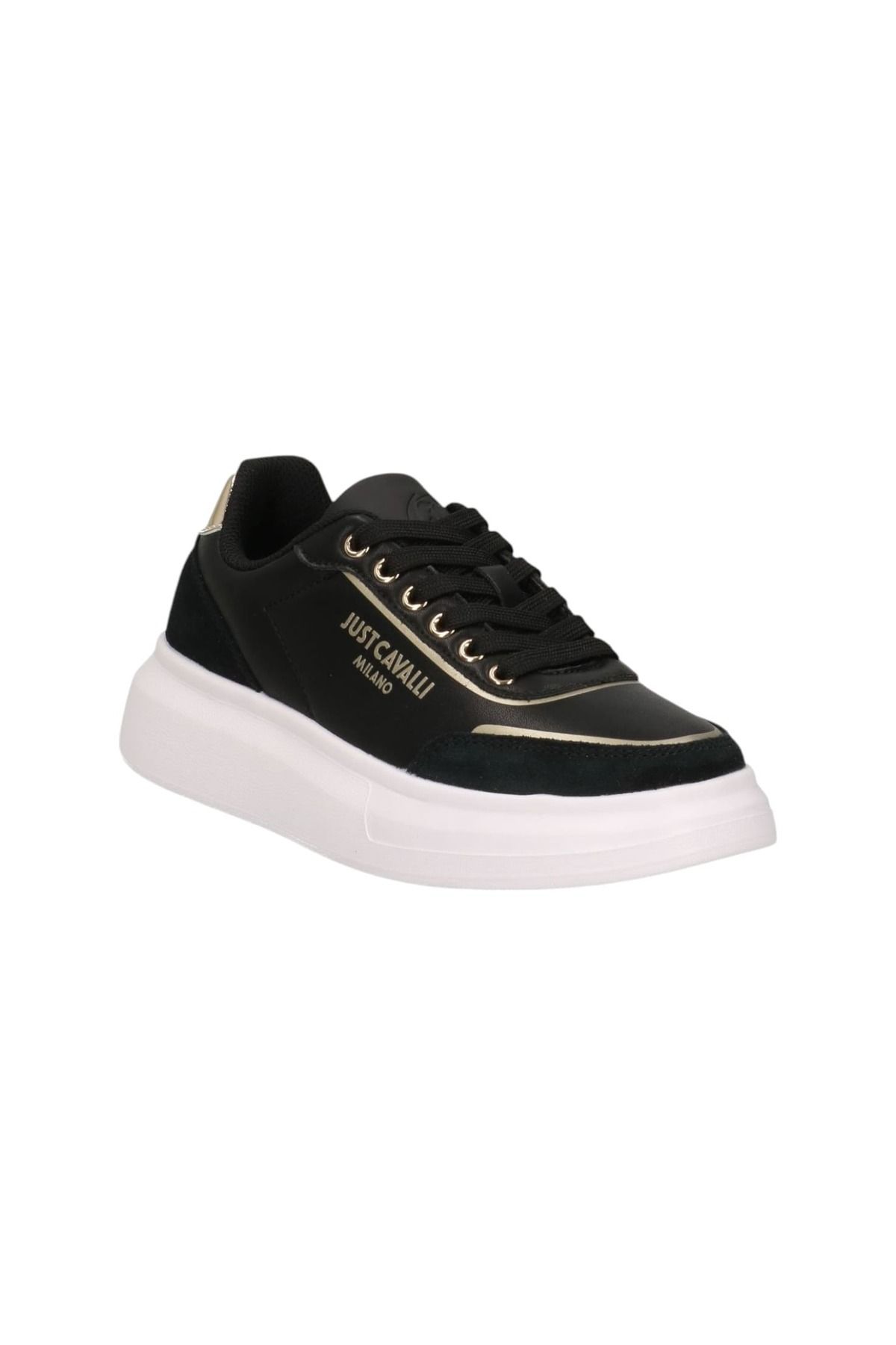 Just Cavalli Kadın Jc Sneaker - Siyah/Altın