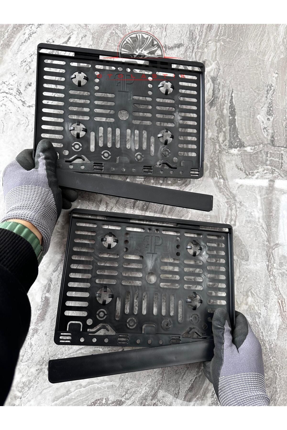 OEM Motorsiklet ATV ve Şarjlı Bisiklet Plakalık Takmatik Boş Plakalık A Kalite Hammadde 2 Adet