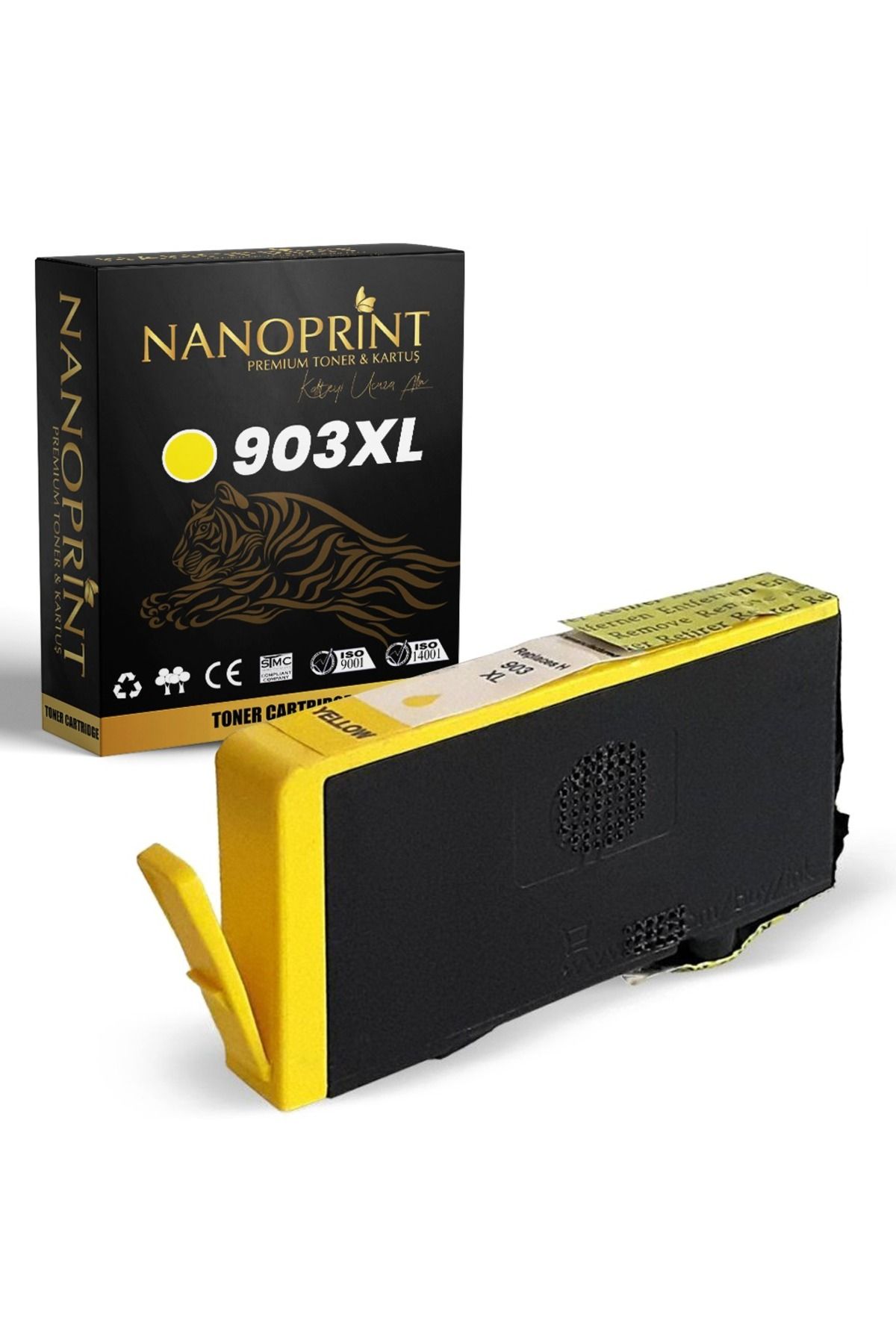 HP 903XL Sarı Muadil Kartuş /T6M11AE/Officejet Pro 6950/6960/6970