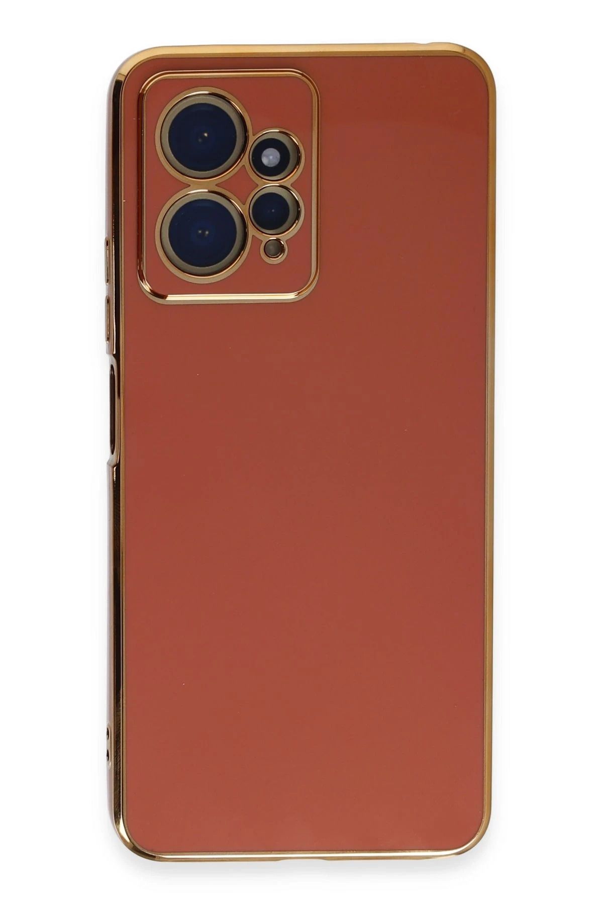 NewFace Xiaomi Redmi Note 12 4G Kılıf Volet Silikon - Kırmızı INSLM