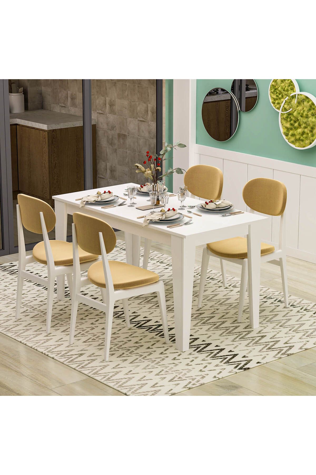 Betroya Şimal Yemek Masası 120x72