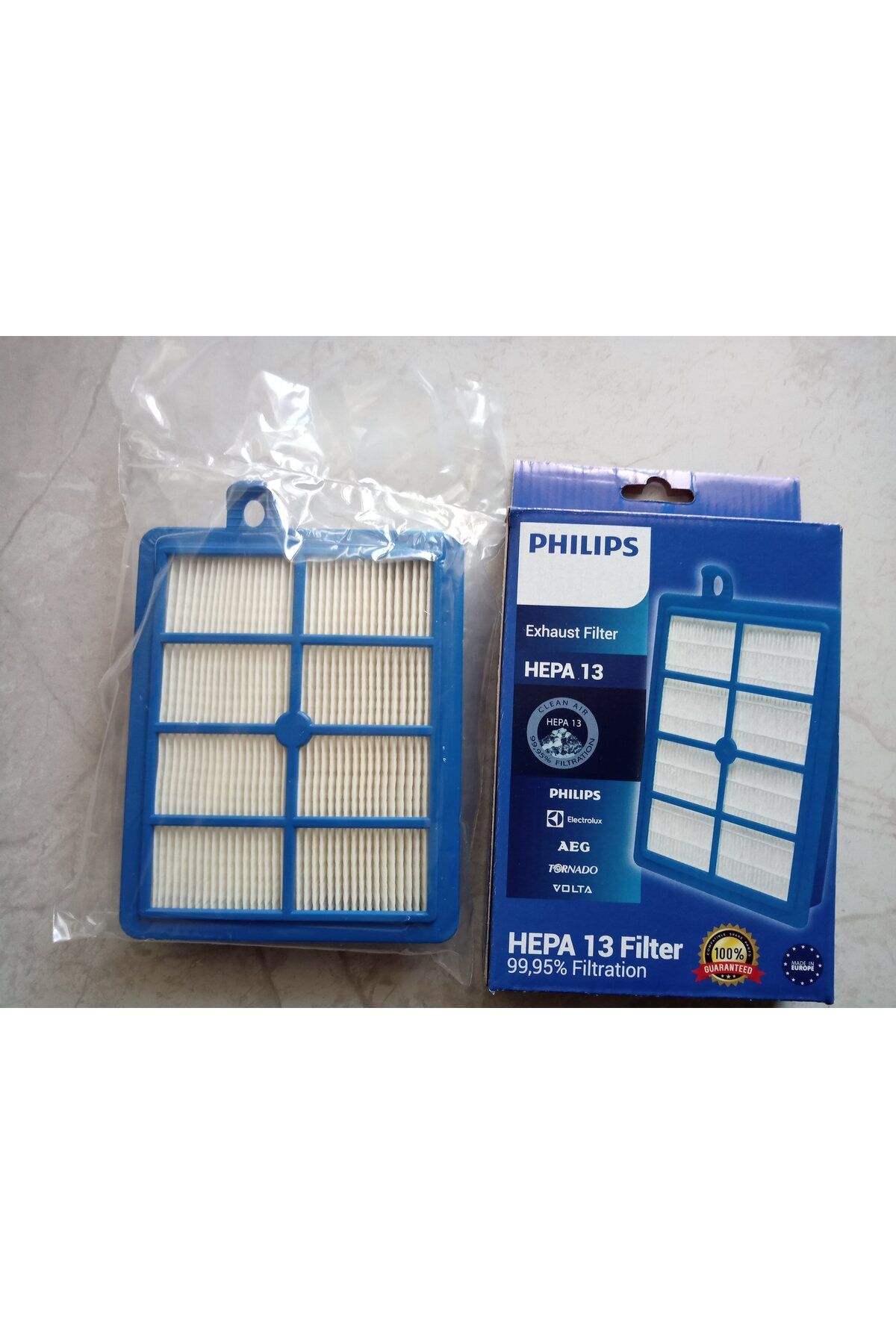 MPTEDARİK PHİLİPS XB 9185 Marathon Ultimate Kutulu DİKKAT ARKA/ÇIKIŞ Hepa Filtresi