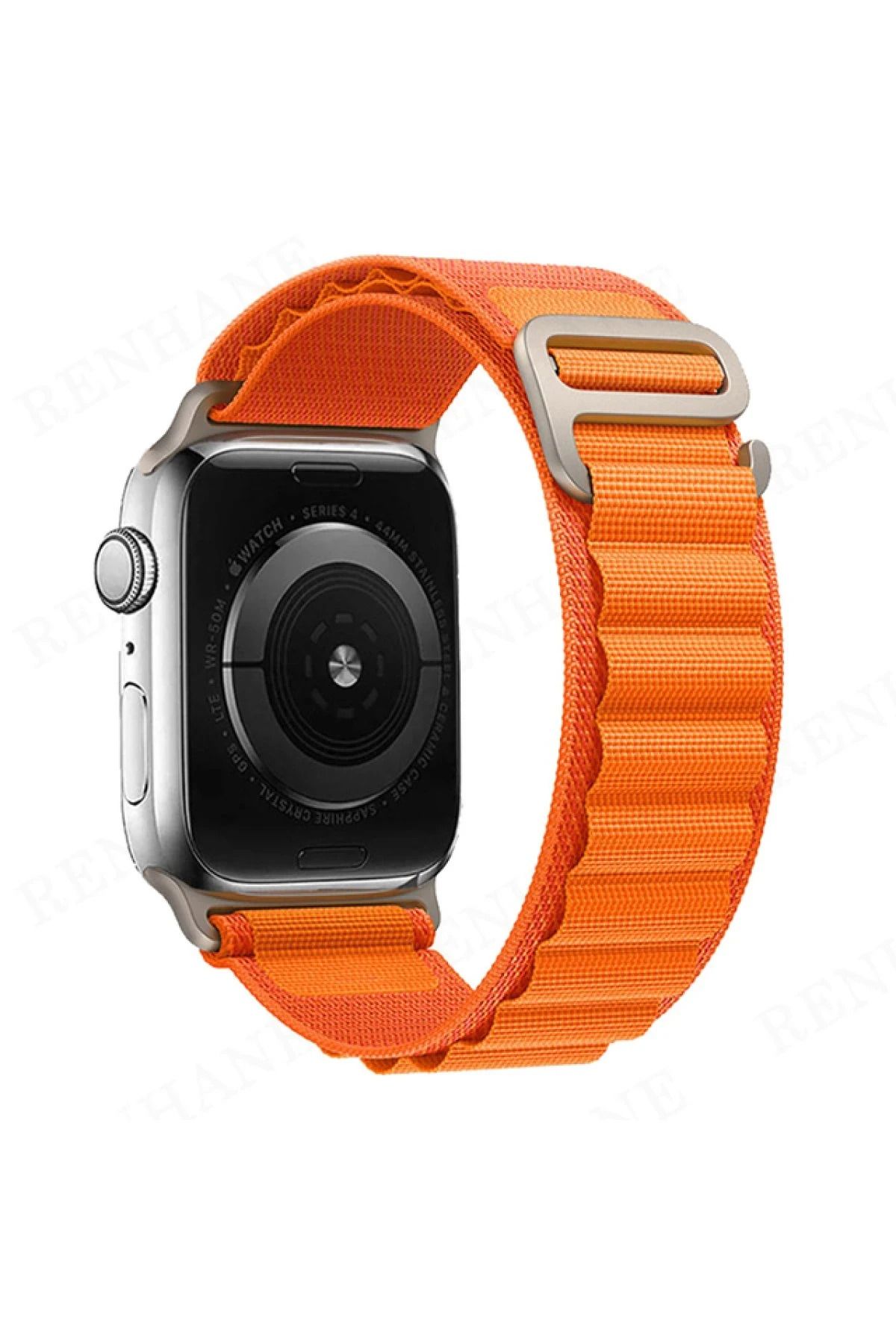 NewFace Apple Watch 42mm Mountain Kordon - Turuncu BSTMY
