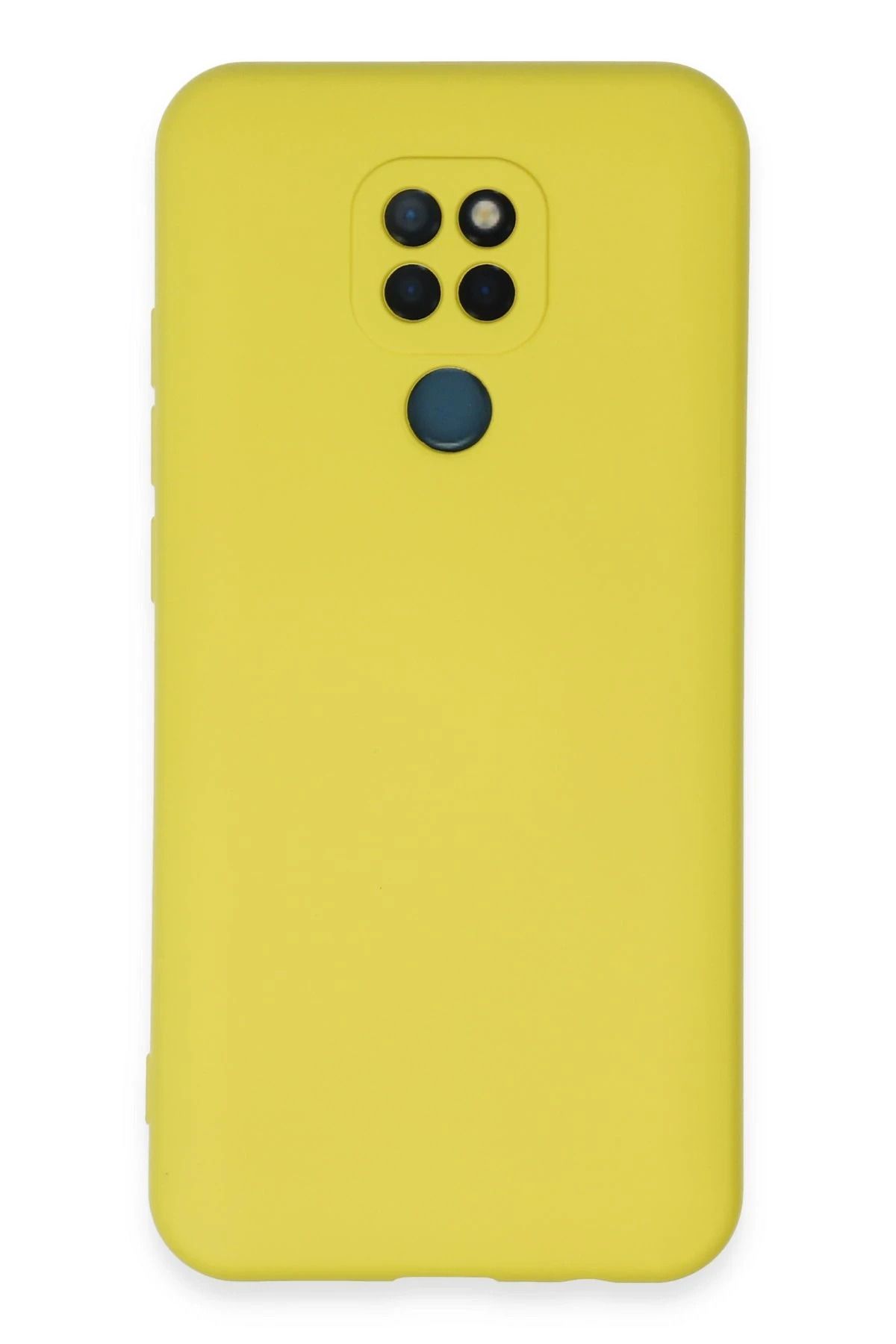 NewFace General Mobile GM 20 uyumlu Kılıf Nano içi Kadife Silikon - Sarı HNZRN