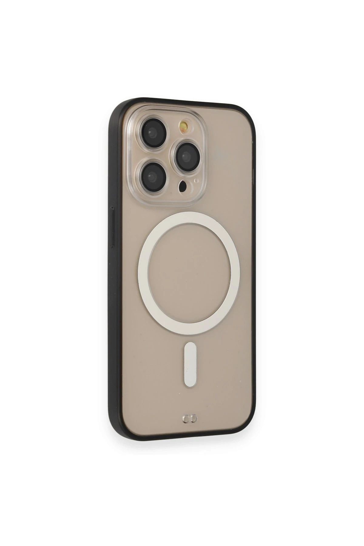 NewFace iPhone 13 Pro Max Kılıf Grand Magneticsafe Kapak - Siyah FERRG