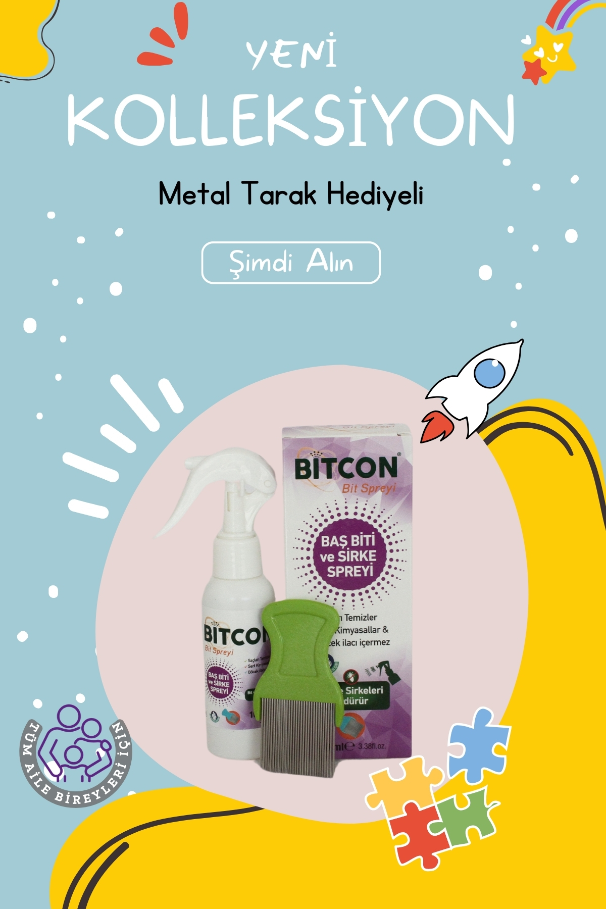 BİTCON Baş Biti ve Sirke Spreyi — BTCN-001 — تصویر 2 از 6