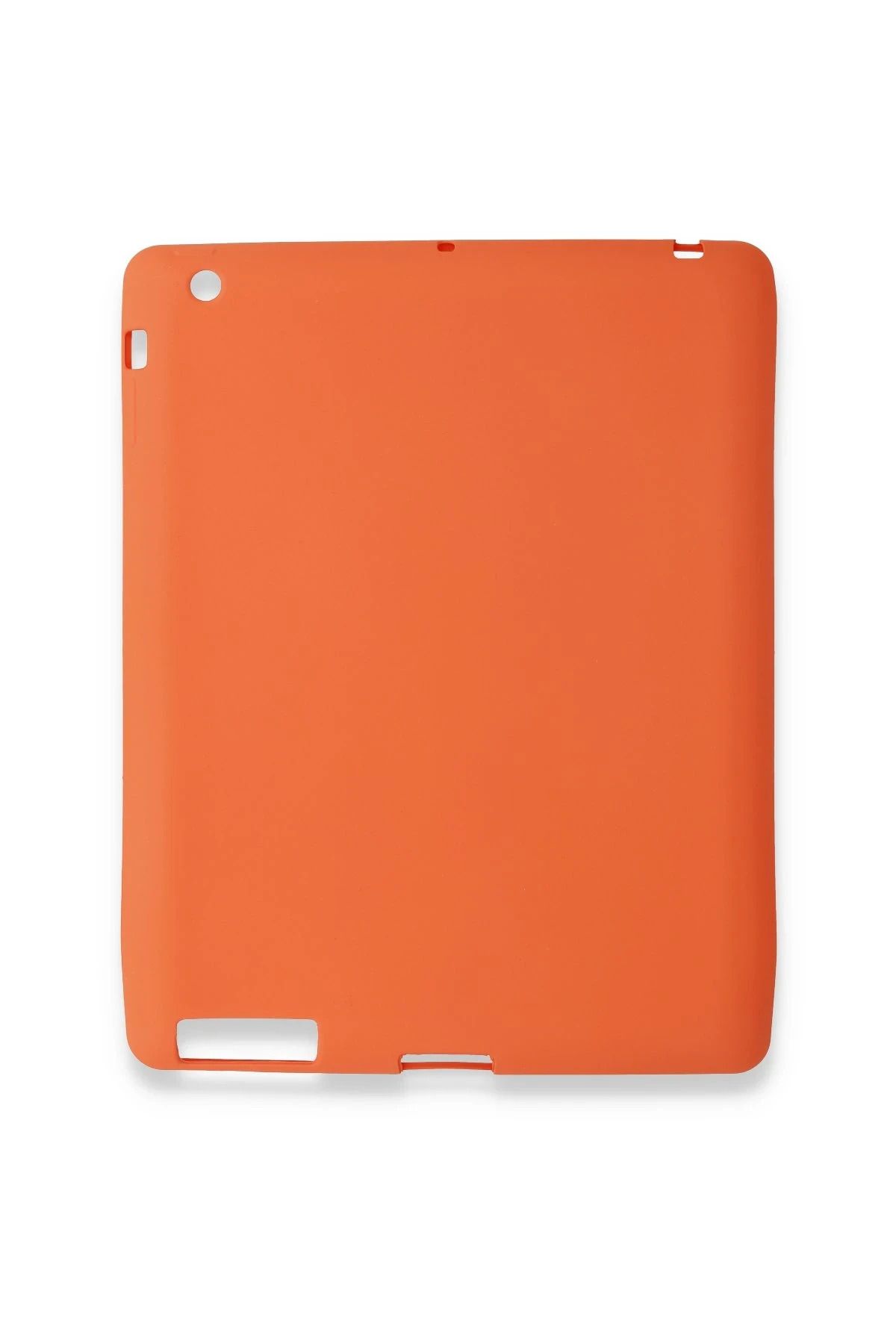 NewFace iPad 4 9.7 Kılıf Evo Tablet Silikon - Turuncu JOJUA