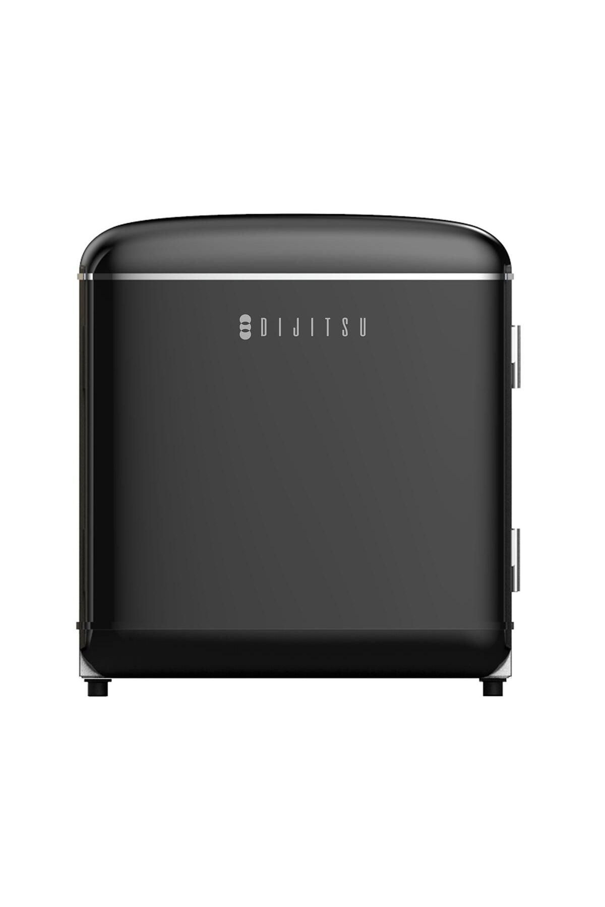 Dijitsu DİJİTSU DB80RBL RETRO SİYAH MİNİ BUZDOLABI