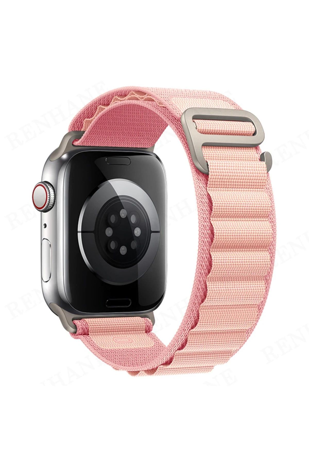 NewFace Apple Watch 42mm Mountain Kordon - Pembe BSTMY