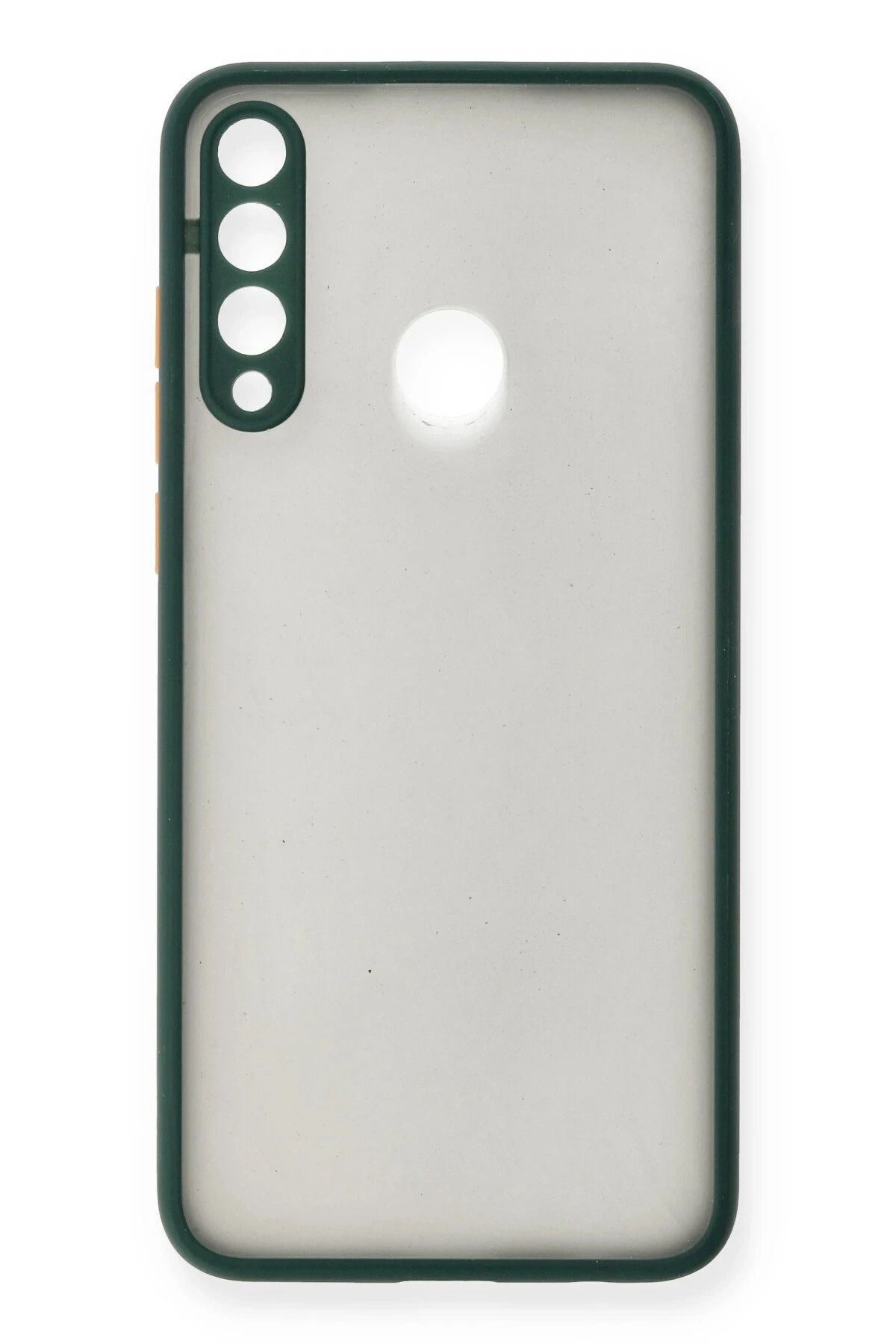 NewFace Huawei Y6P Kılıf Montreal Silikon Kapak - Yeşil DPMAH