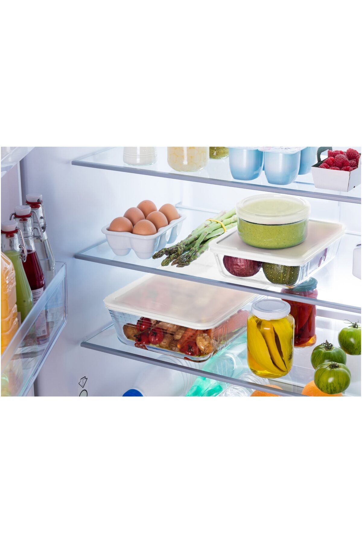 Pyrex-Rectangular casserole with lid 3