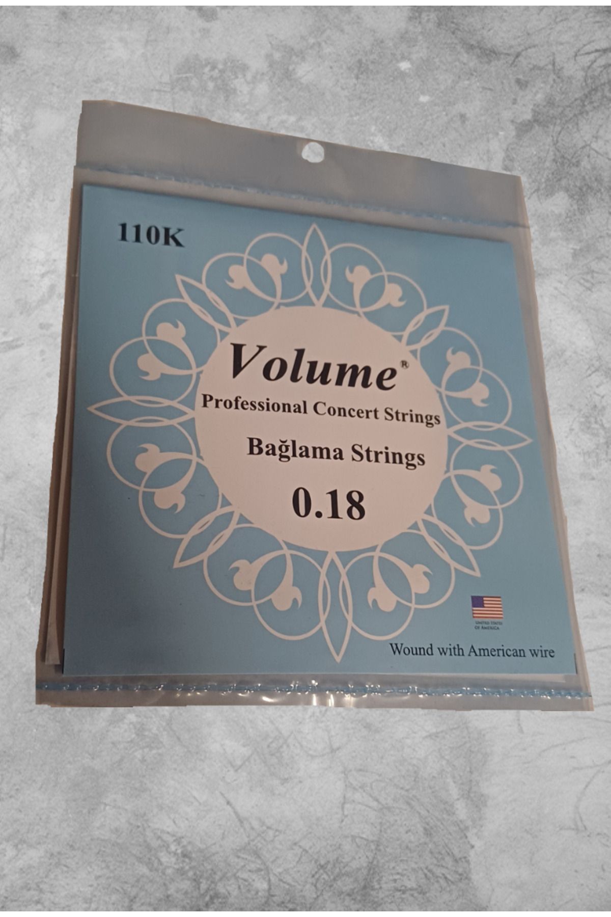 Master Music Kısa Sap Profesyonel Bağlama Teli 0.18