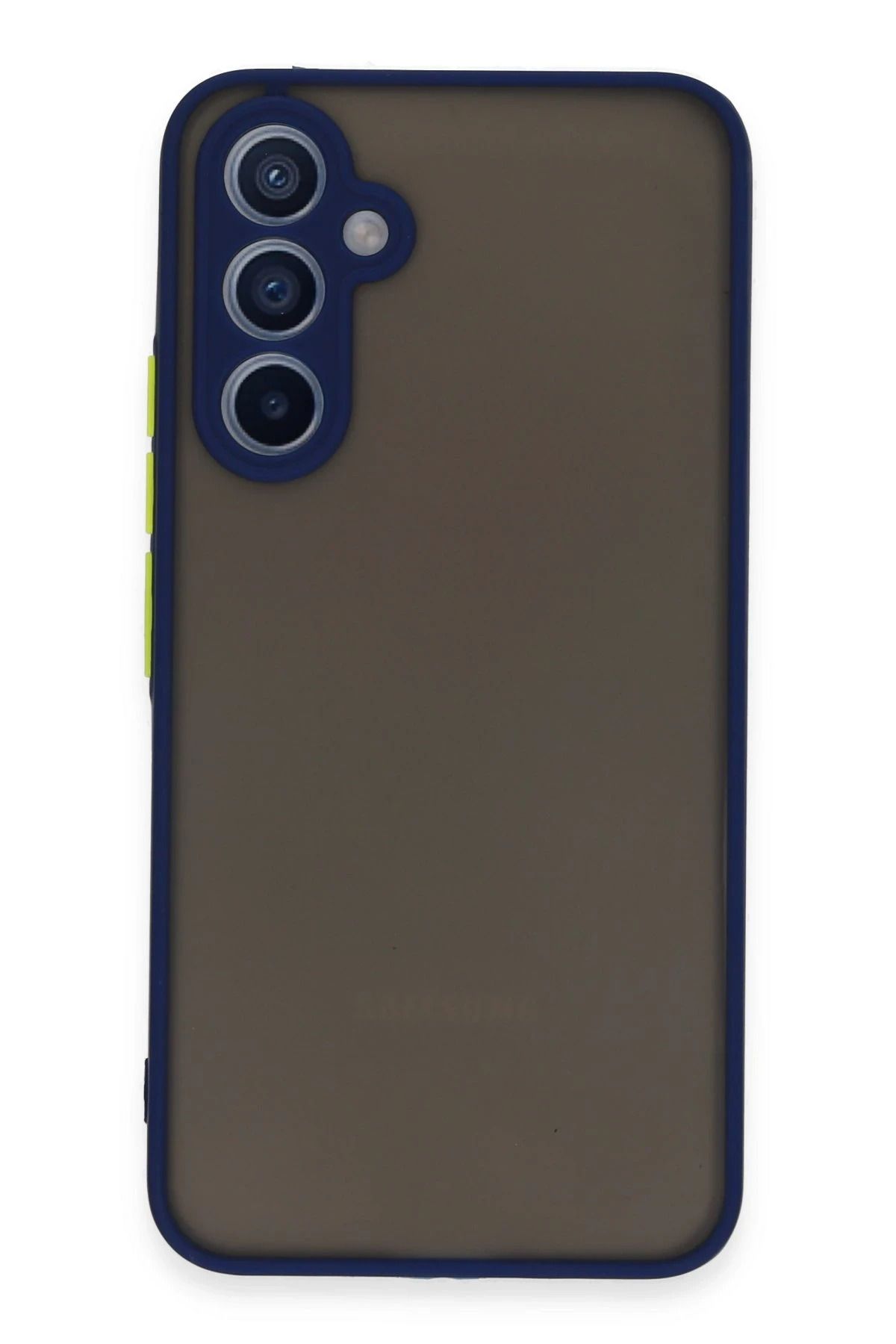 NewFace Samsung Galaxy A54 5G Kılıf Montreal Silikon Kapak - Lacivert HNZRN