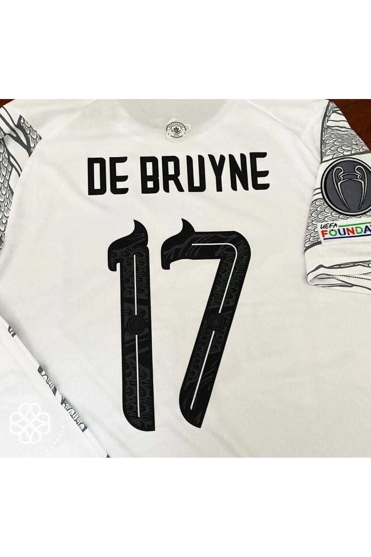 DAYIBALI DÜKKAN DAYIBALI MNC De Bruyne 23/24 Sezonu Beyaz Gri Özel Forması
