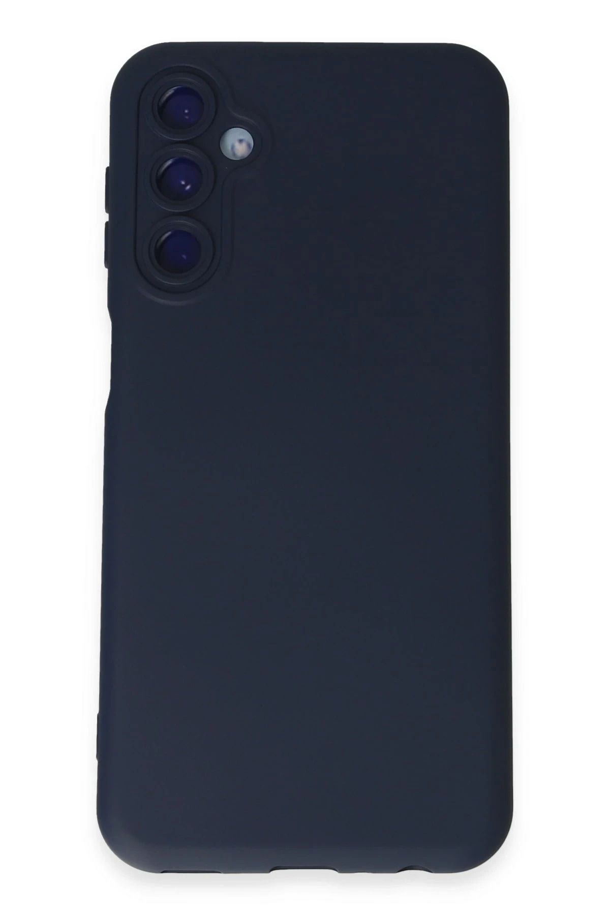 NewFace Galaxy M14 5G uyumlu Nano içi Kadife Silikon - Lacivert HNZRN