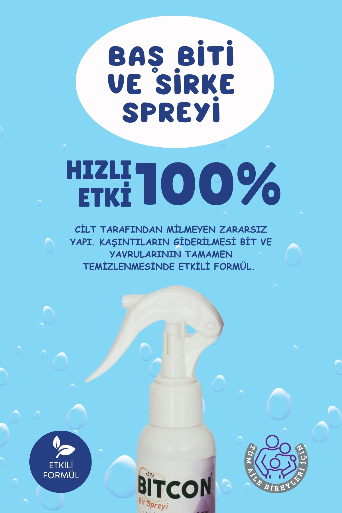 BİTCON Baş Biti ve Sirke Spreyi — BTCN-001 — تصویر 5 از 6