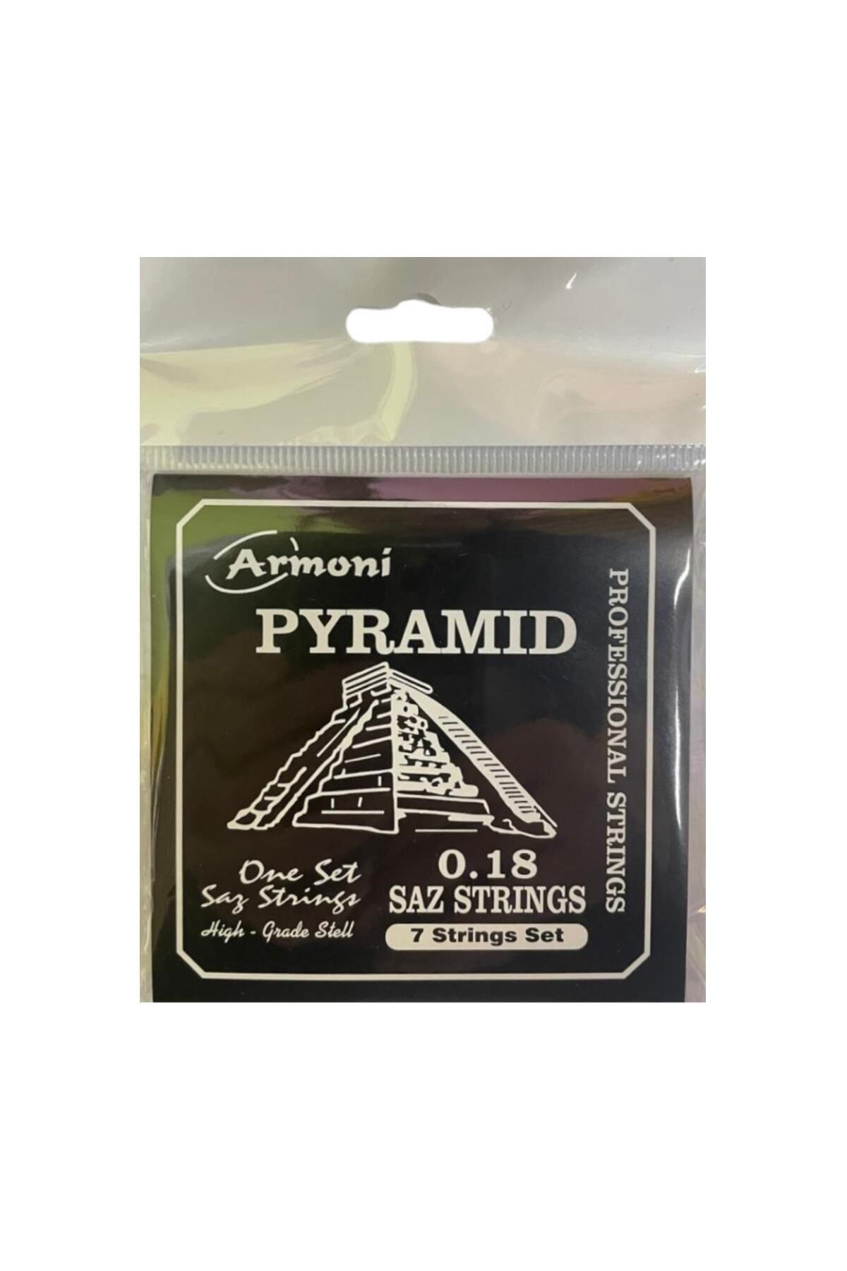 Master Music Profesyonel Pyramid 0.18 Bağlama Takım Tel